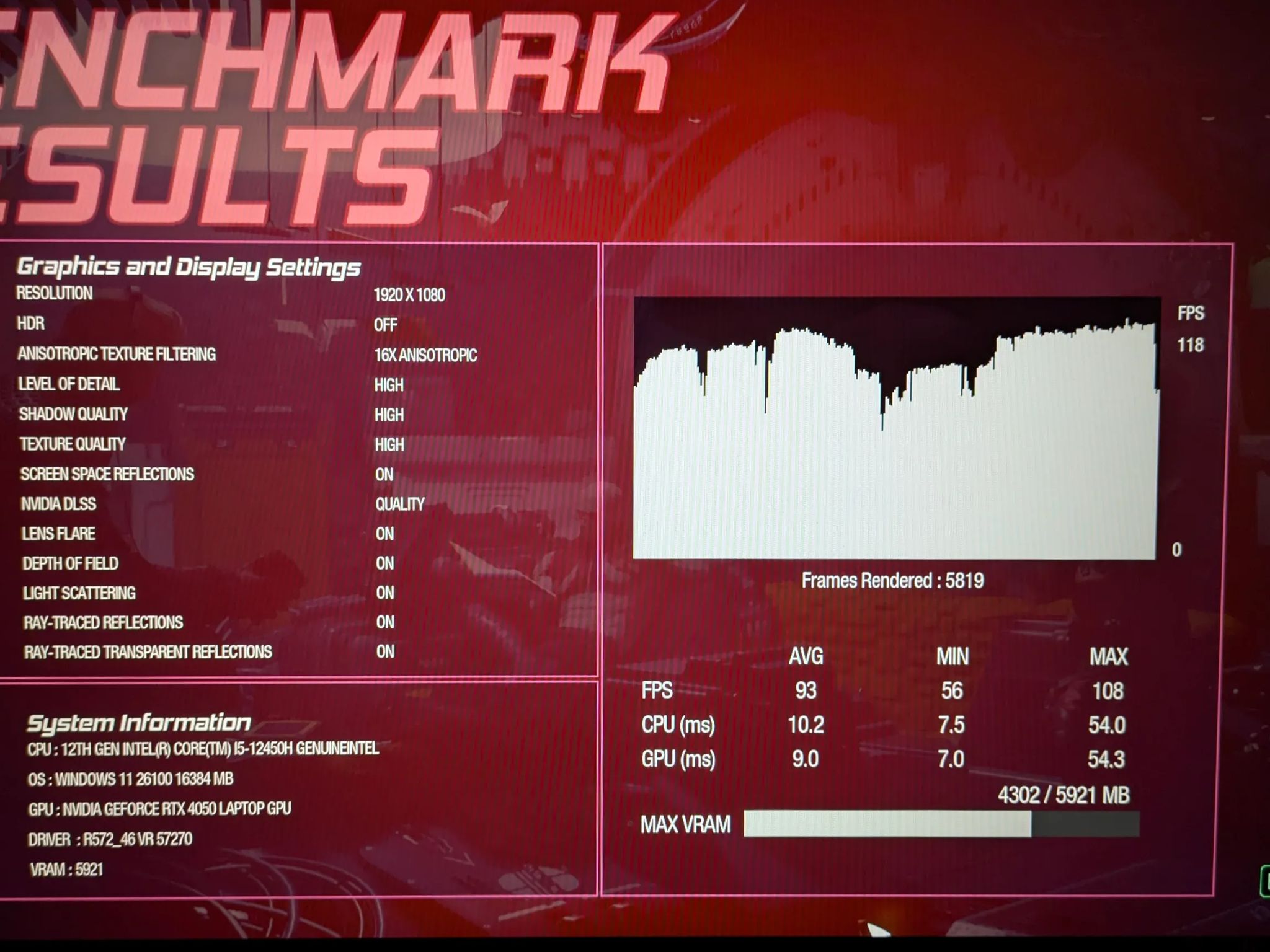 17.3" Acer Nitro 5 RTX 4050 Gaming Laptop (AN517-55-558P)