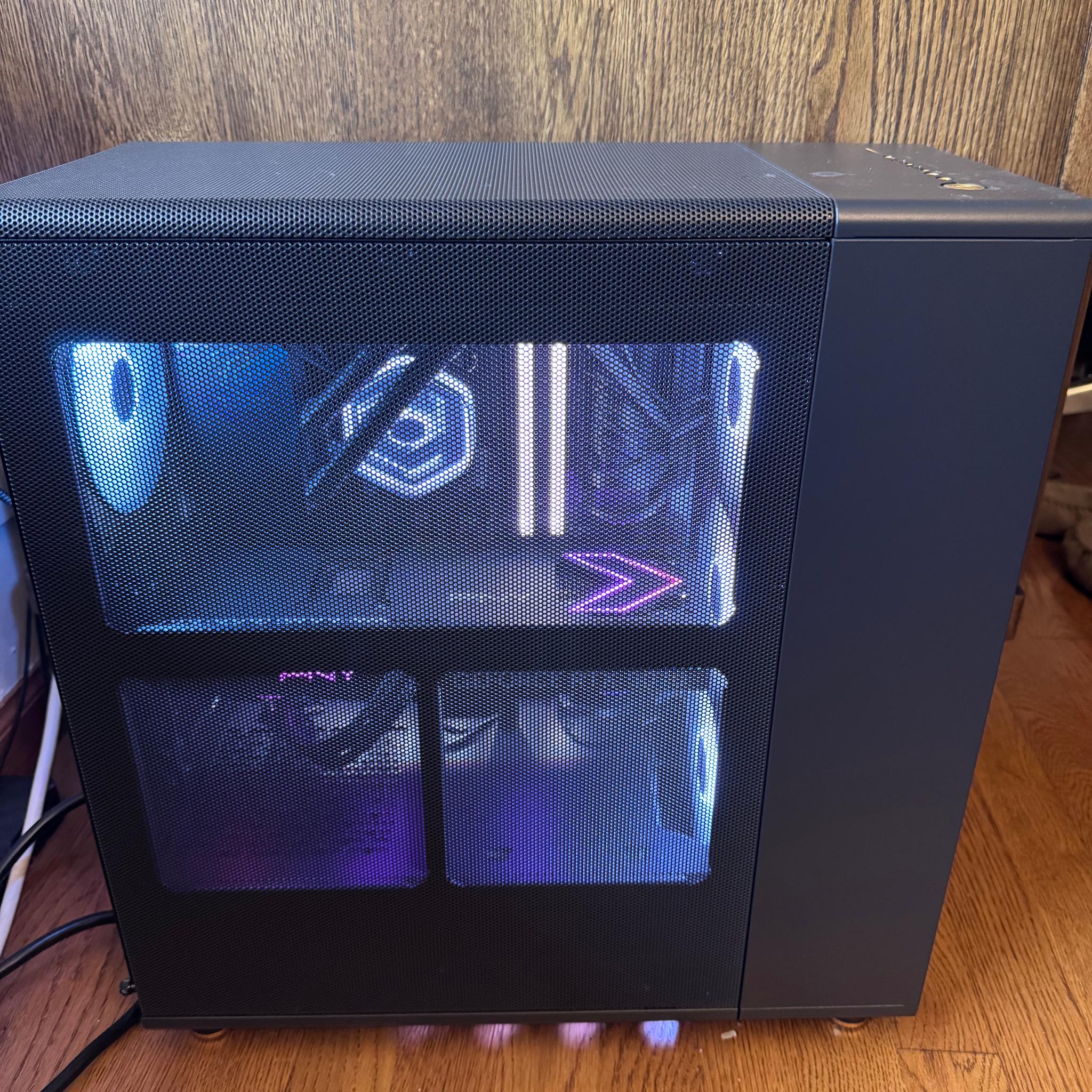 GeForce RTX 5070 Custom Gaming PC - Ryzen 7 9800X3D, 2TB NVMe SSD