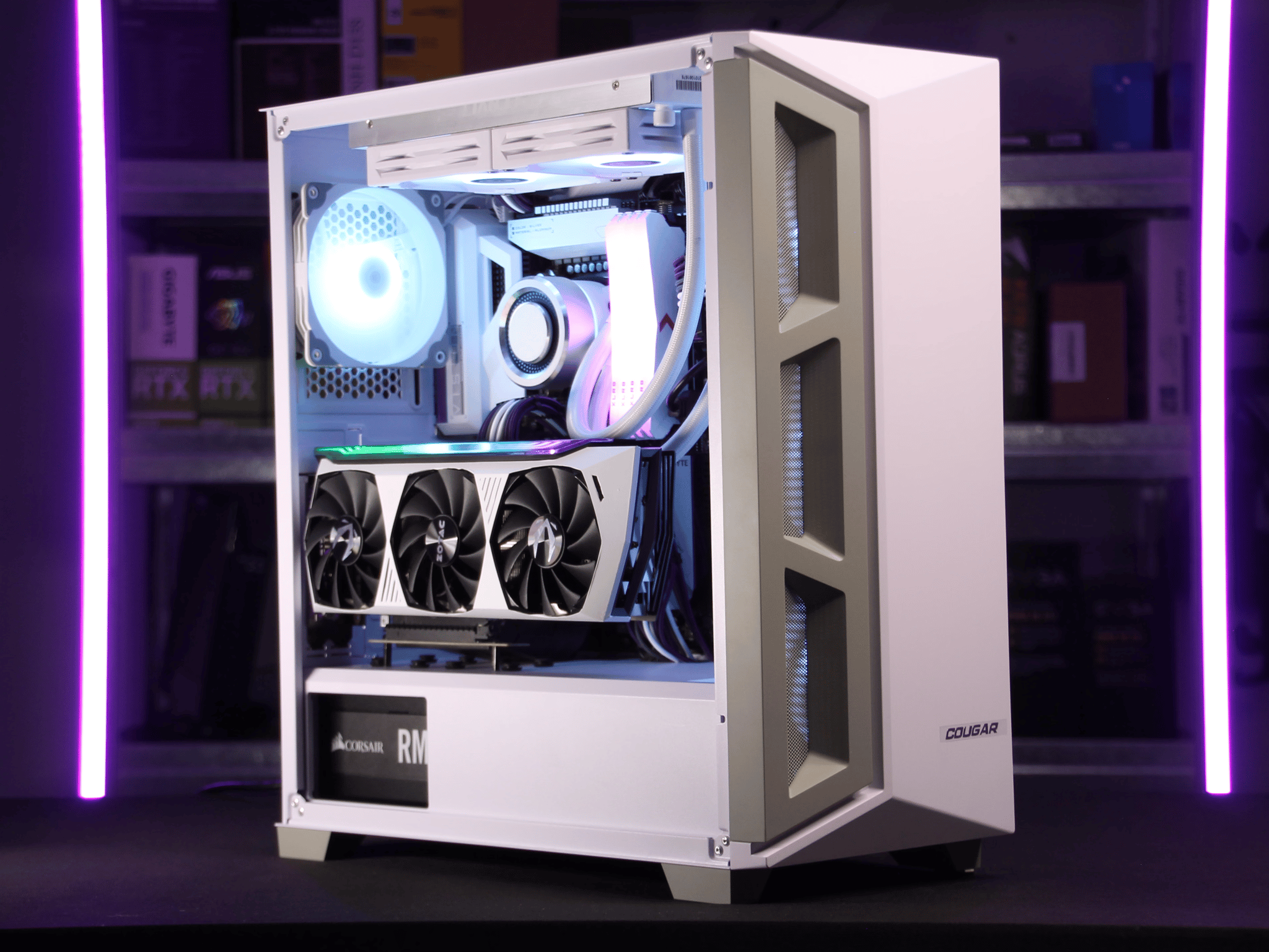 "NEON" Core i7-10700K, RTX 3070 Ti // High-End Gaming PC