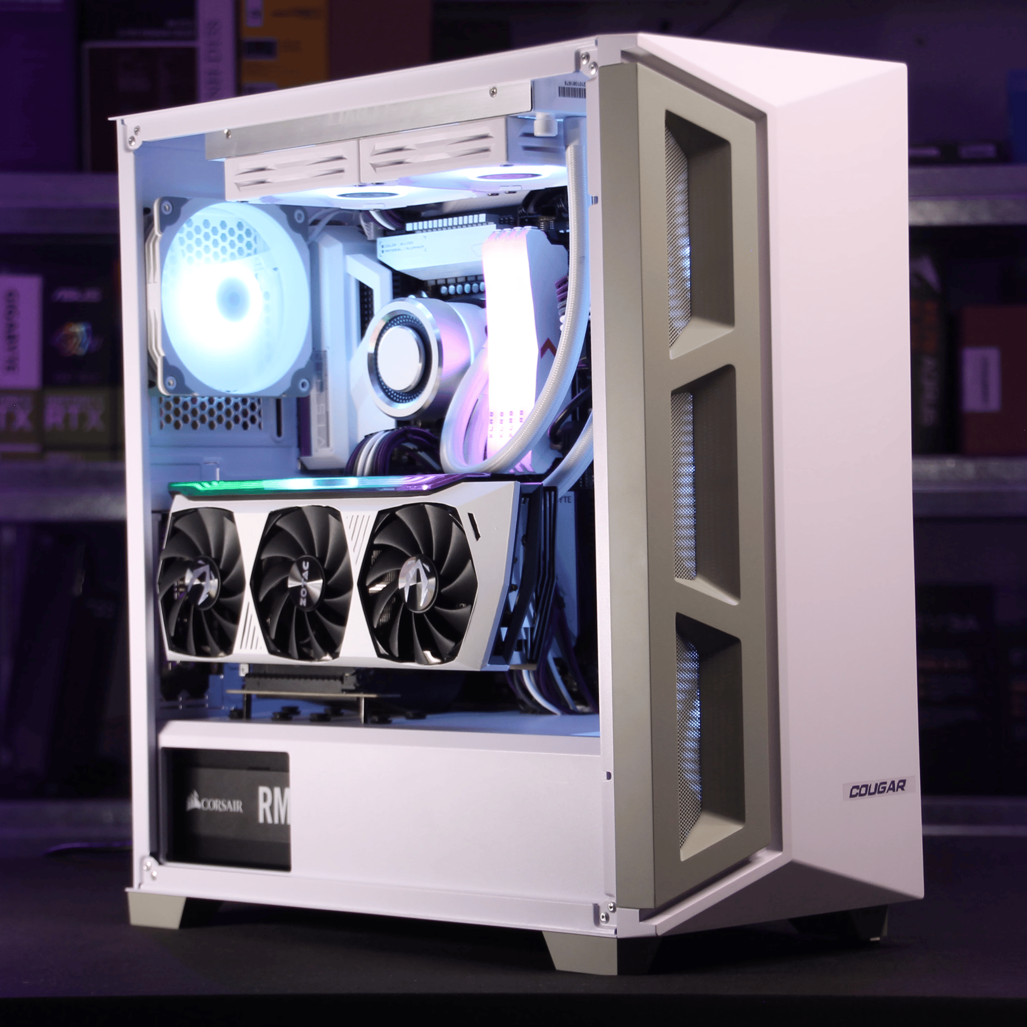 "NEON" Core i7-10700K, RTX 3070 Ti // High-End Gaming PC