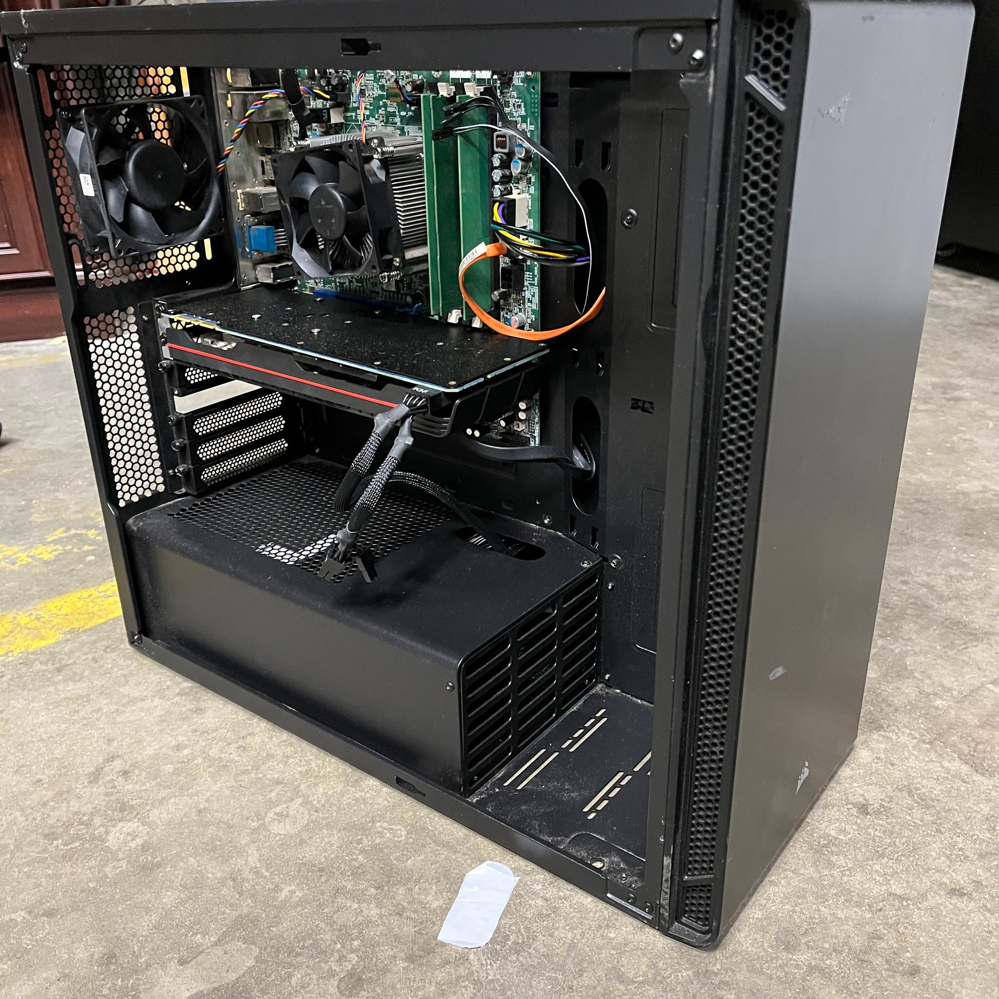 🔥🖥️NVIDIA GTX 1080, Intel i7-4790, 500 GB SSD, 12 GB RAM,High Performance Custom Gaming PC