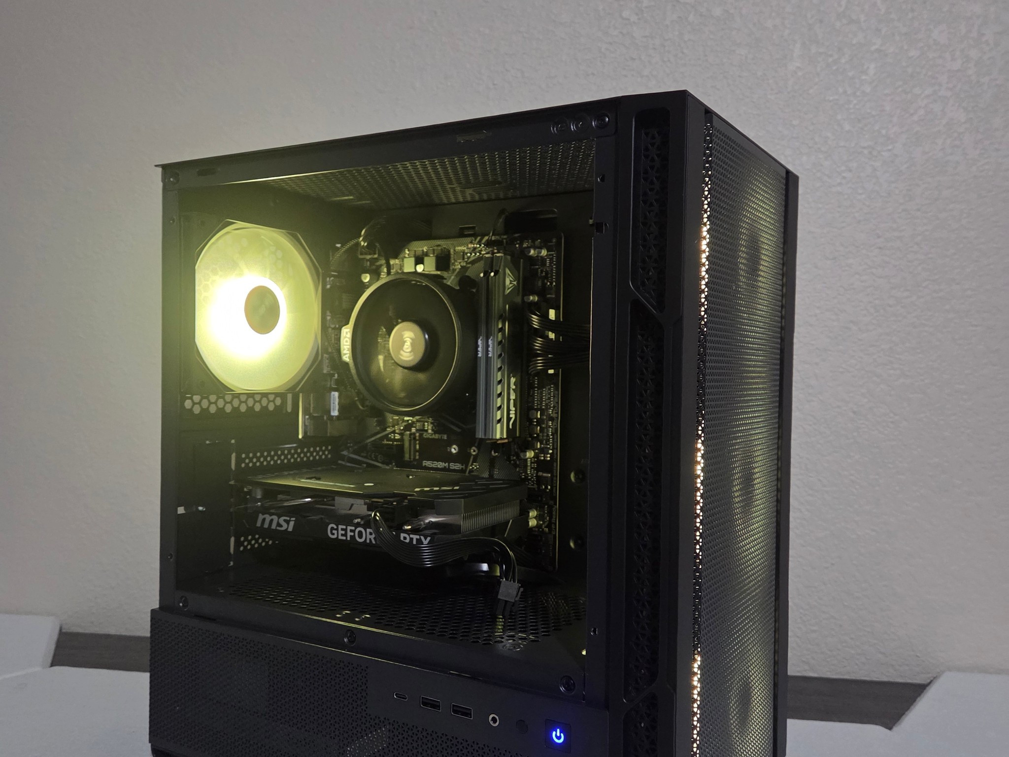 🌑 Shadow /RTX 4060 Gaming PC/ 🖤⛈️