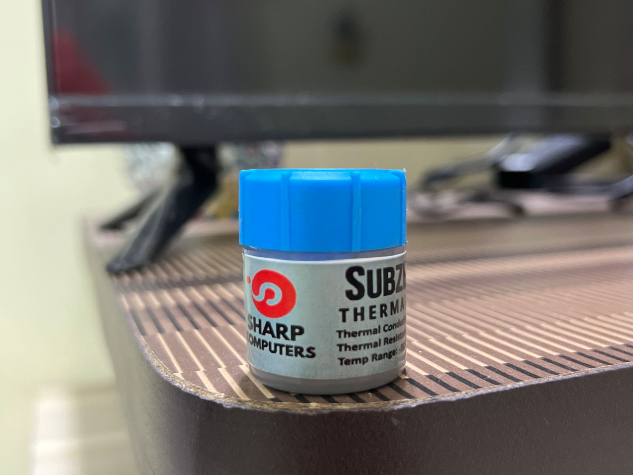 ⚪️🔴SubZeroX 10g Thermal Paste – Custom-Branded | PC Builder Grade 🔴⚪️