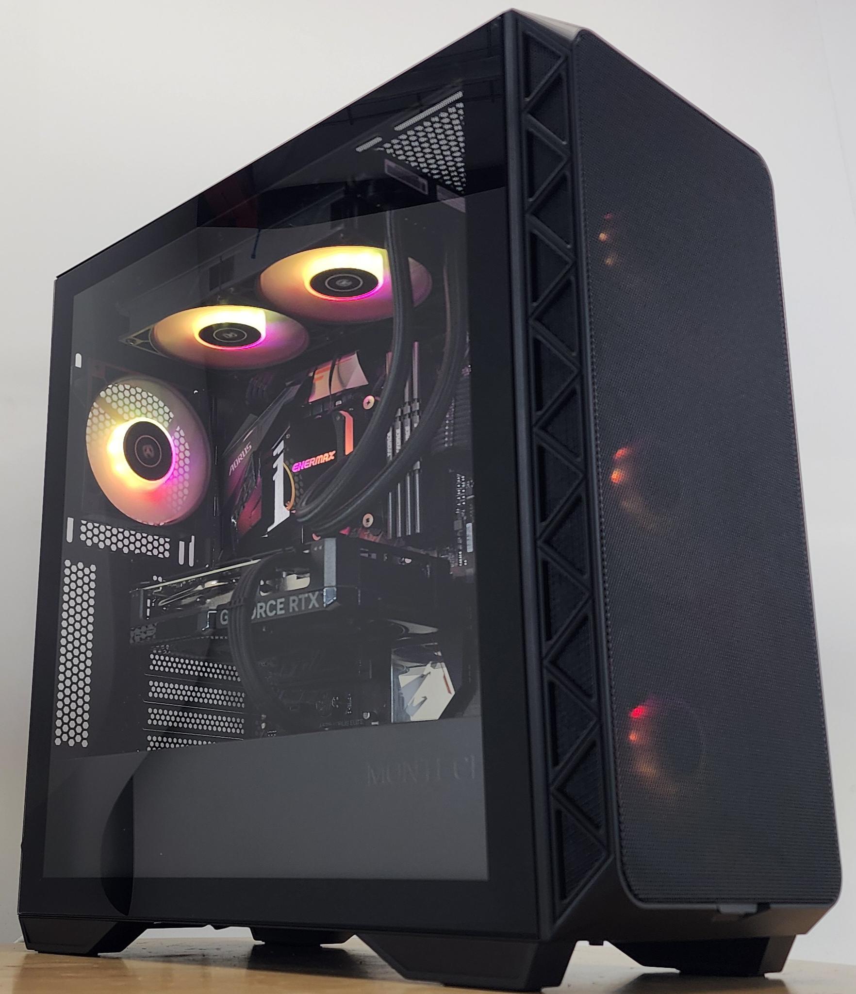Gaming PC Ryzen 7 5700X3D 32GB RAM 1TB SSD RTX 4060 Ti 16GB Windows 11 Computer