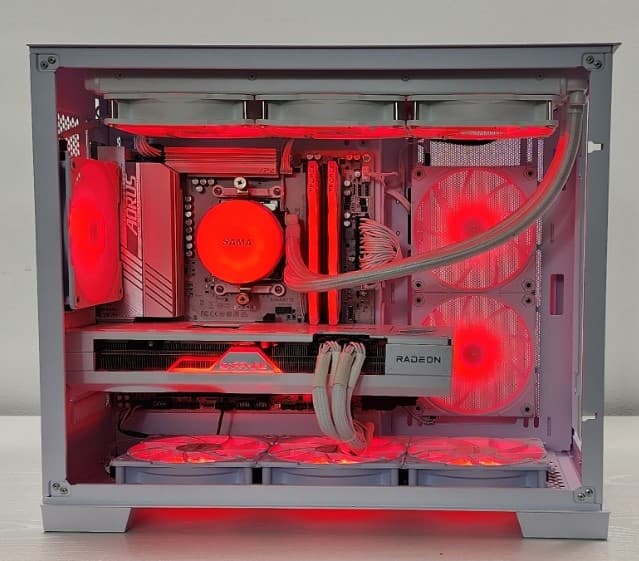 WHITE ALL AMD 1440P/4K GAMING PC - READ DESCRIPTION!!!