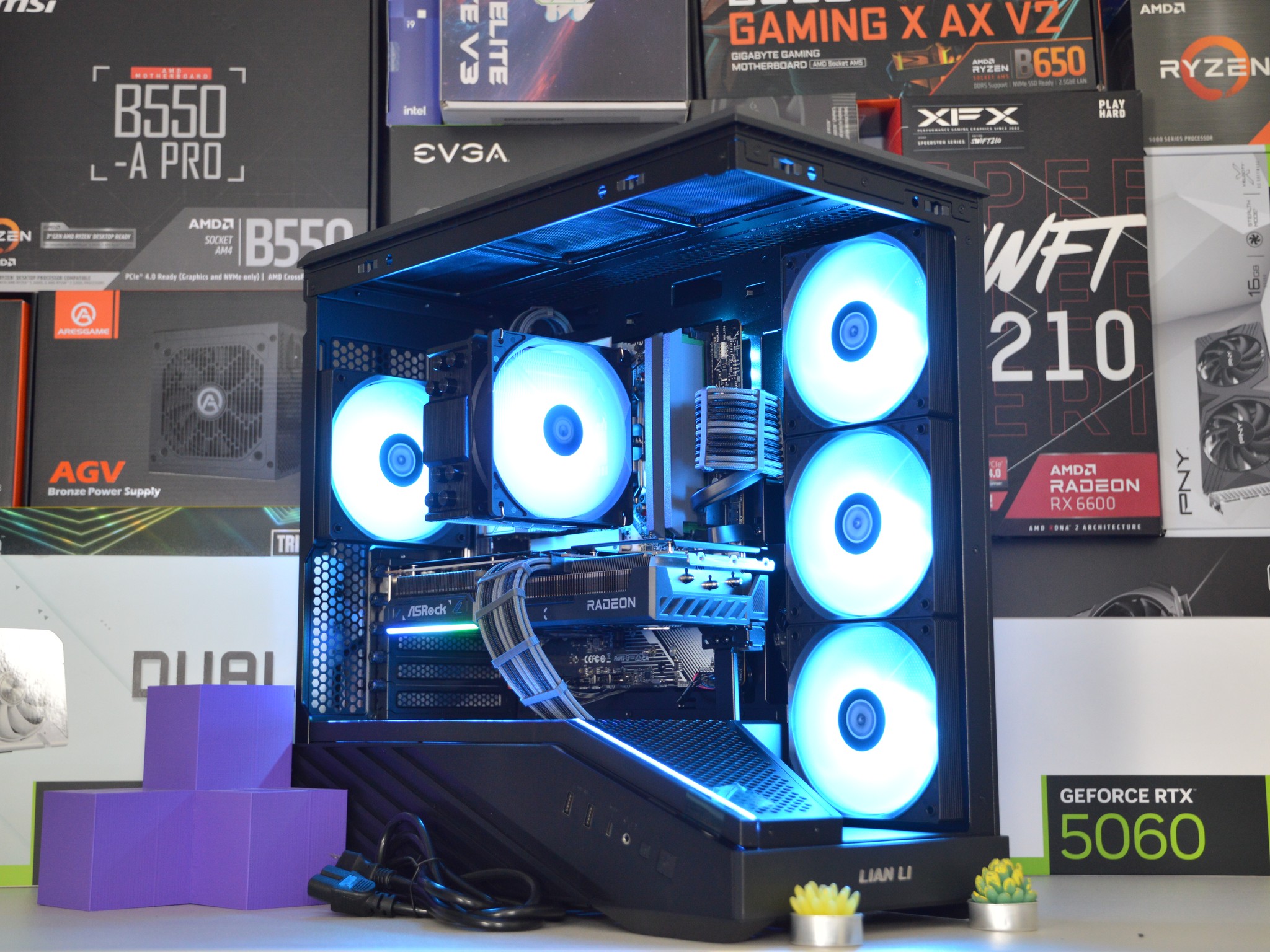 ⚫⚫ | RX 9070 16GB | RYZEN 7 7700X | 16 GB DDR5 RAM | 1TB NVME SSD | Royal Knight |