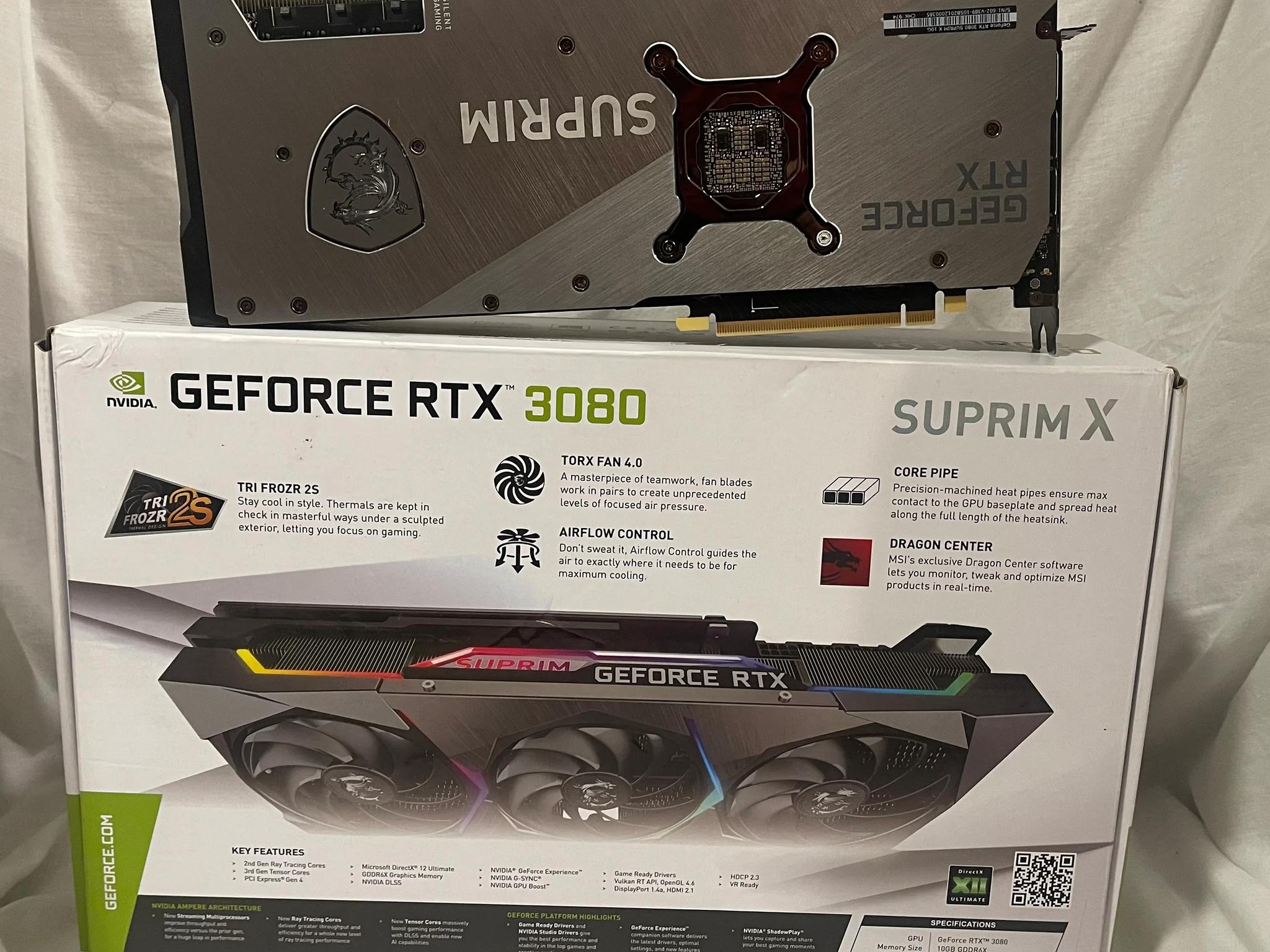 MSI SuprimX 3080 10GB