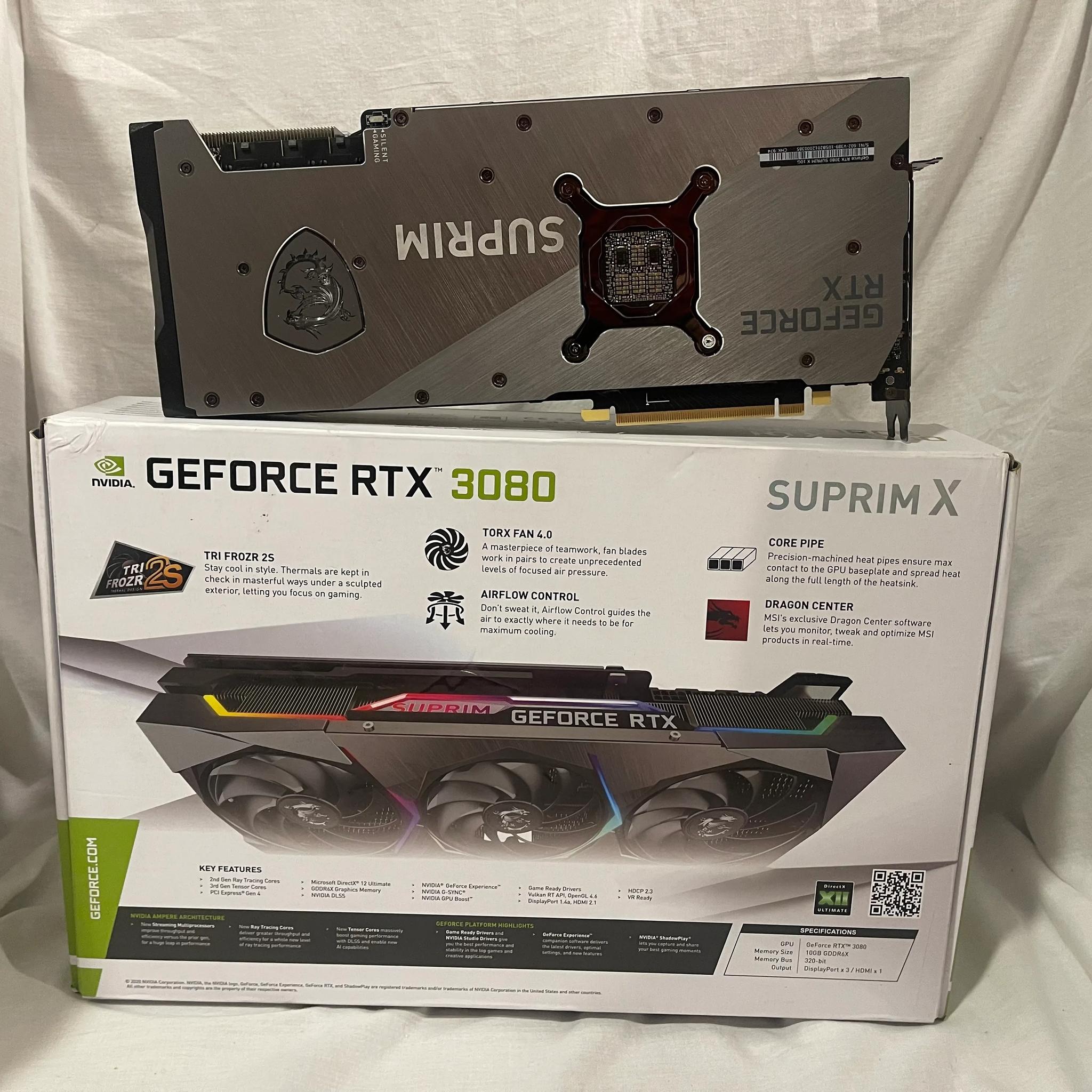 MSI SuprimX 3080 10GB