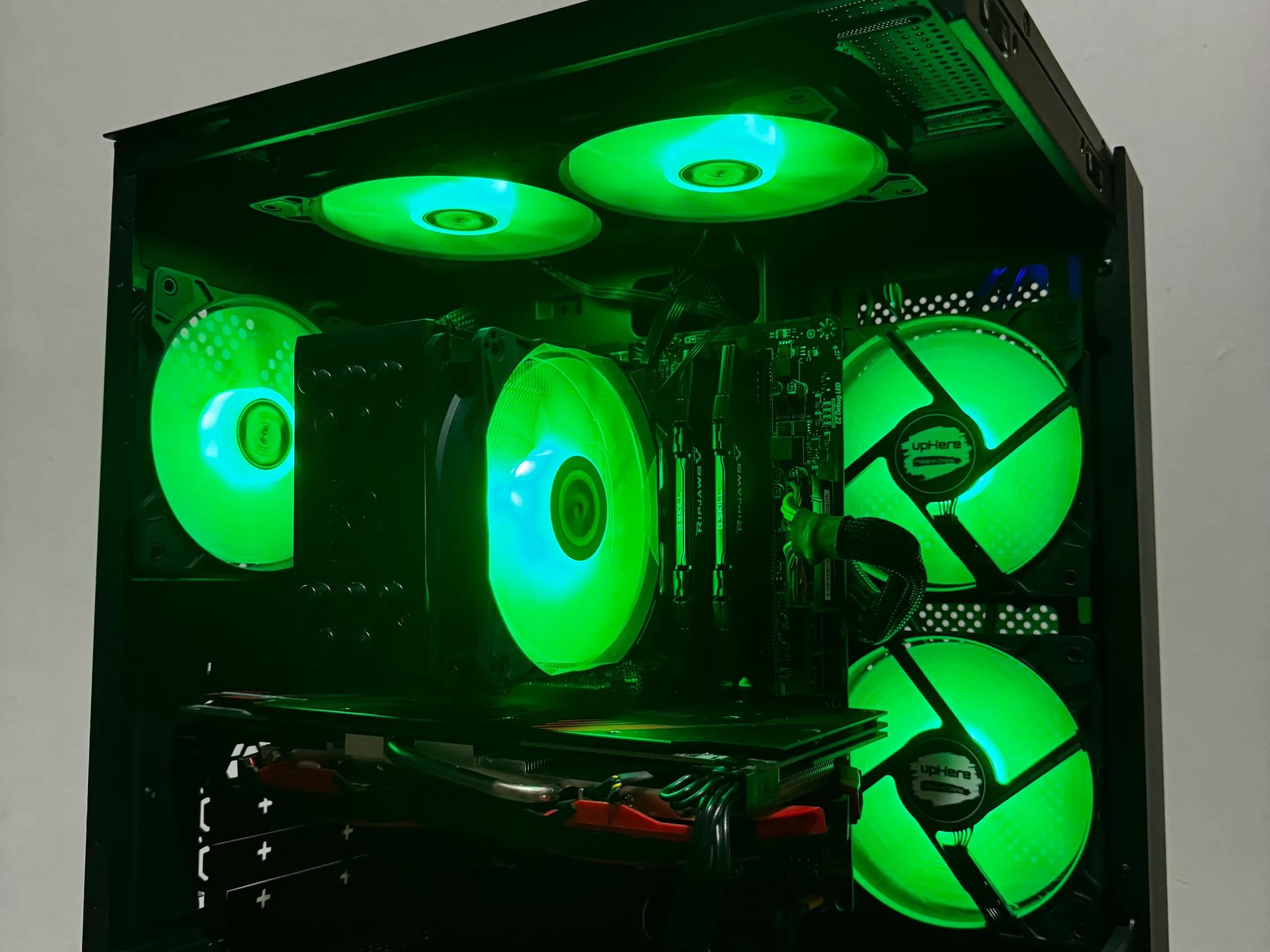 Budget Gaming PC (Ryzen 5 + RX 580 + 16gb of ram)