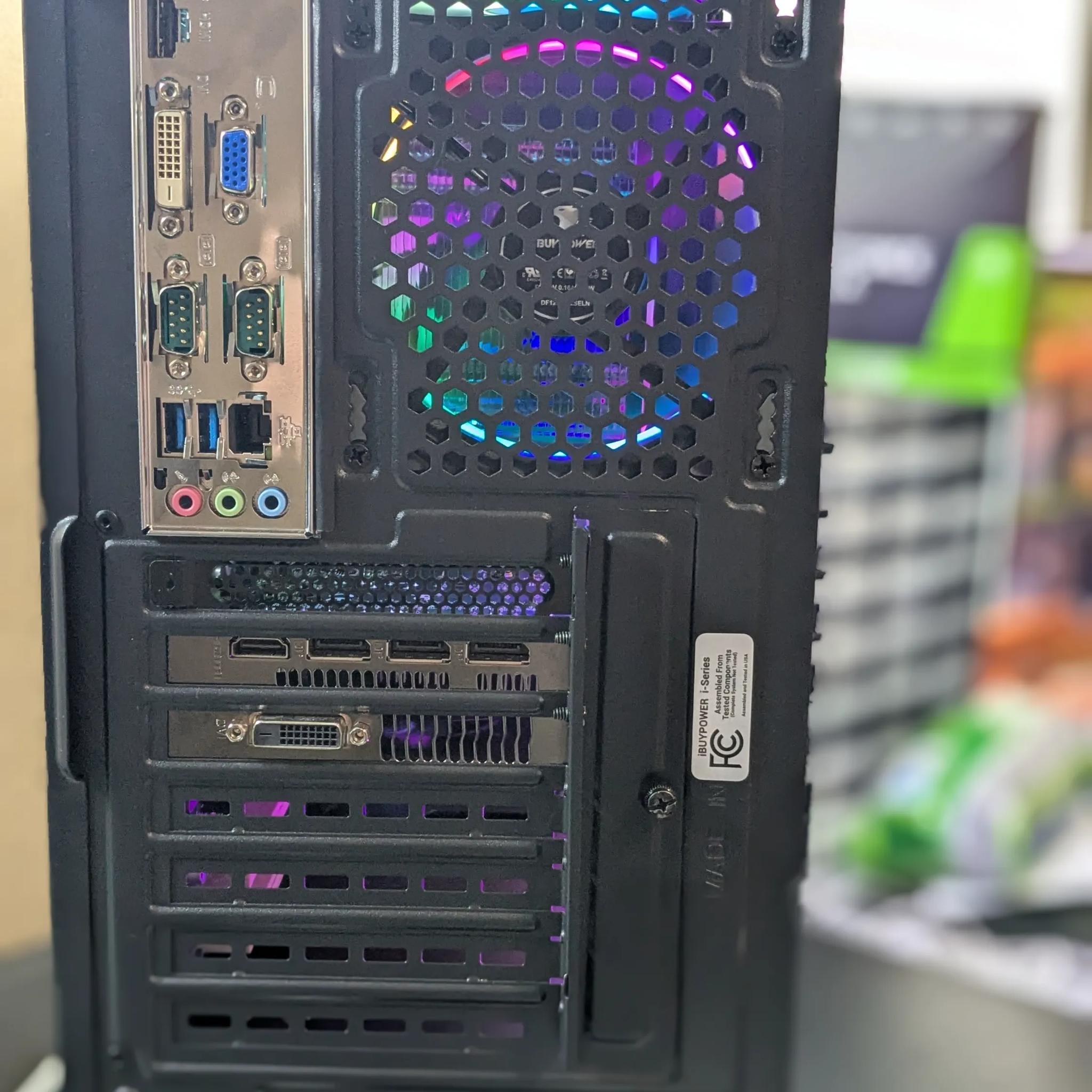 Black Clover | 180 Day Warranty | Xeon (same as i7), 16GB RAM, 480GB SSD, RX 570, Win10, Wifi