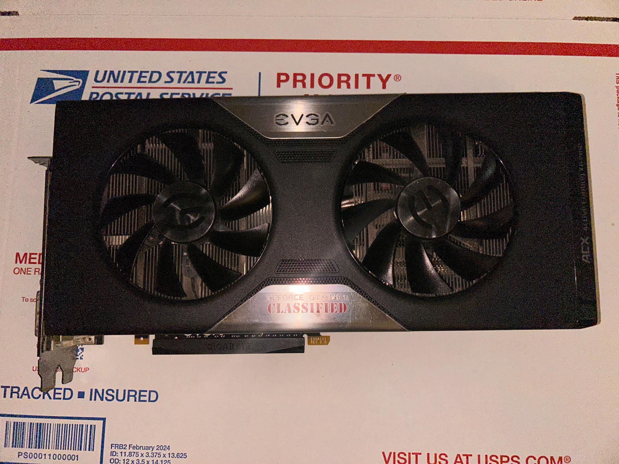 evga 780ti classified nvidia *rare* gaming PC for parts