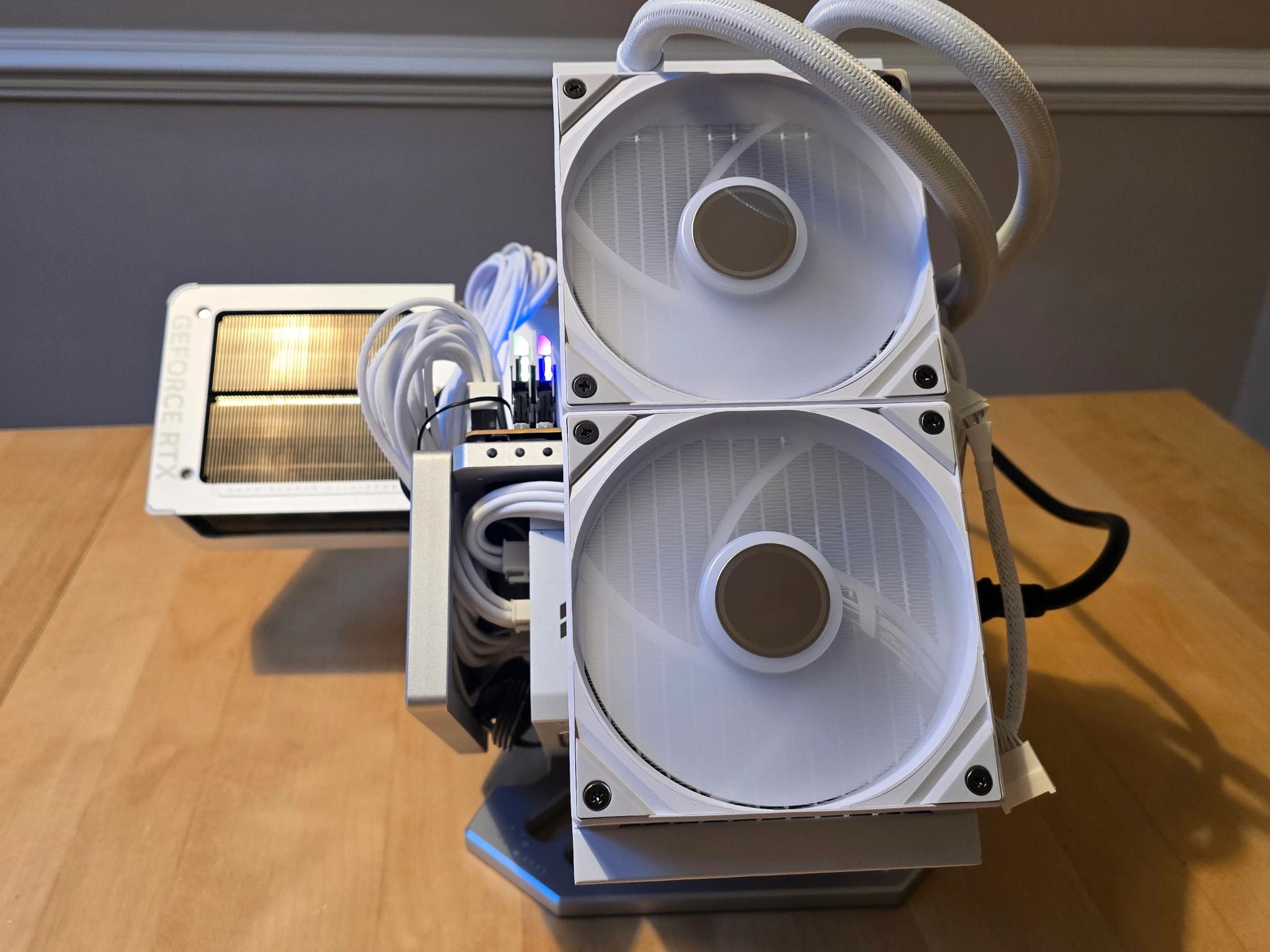 Closeout! 1440p/4K "Silver Monster X3D" Skeleton | Nvidia RTX 5070Ti