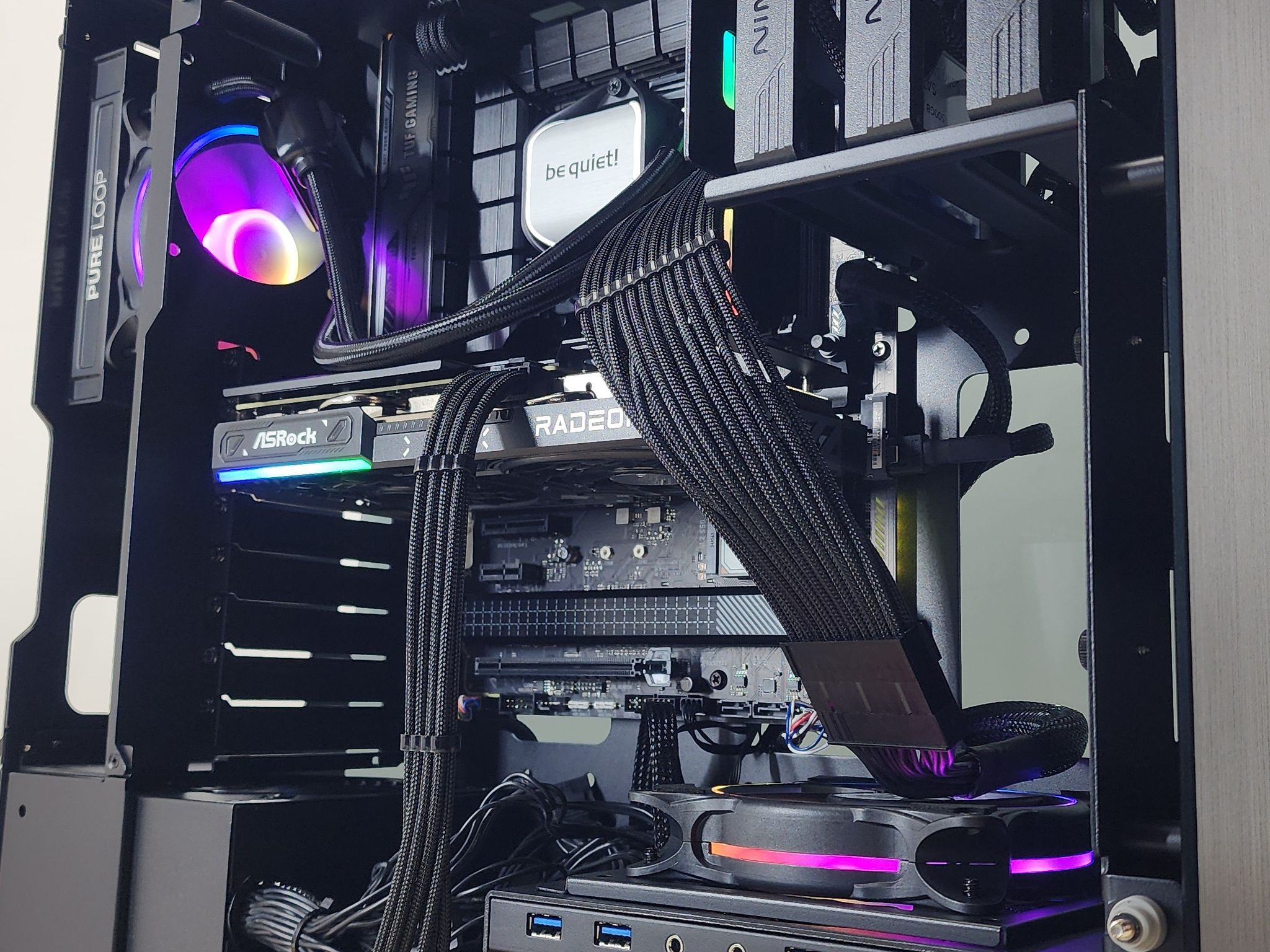 Gaming PC i5-14400F 16GB RAM 500GB SSD RX 9060 8GB Windows 11 Computer
