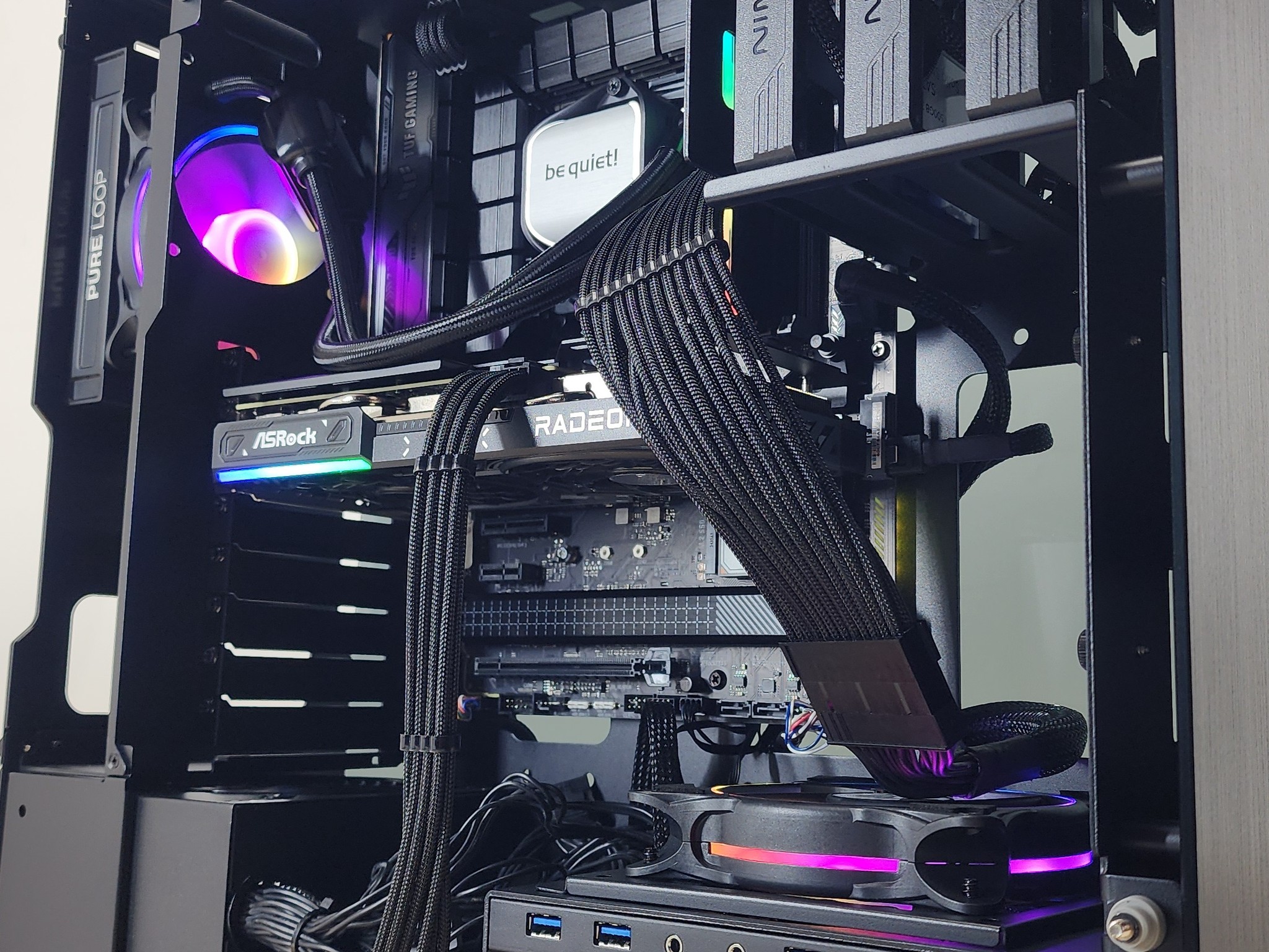 Gaming PC i5-14400F 16GB RAM 500GB SSD RX 9060 8GB Windows 11 Computer