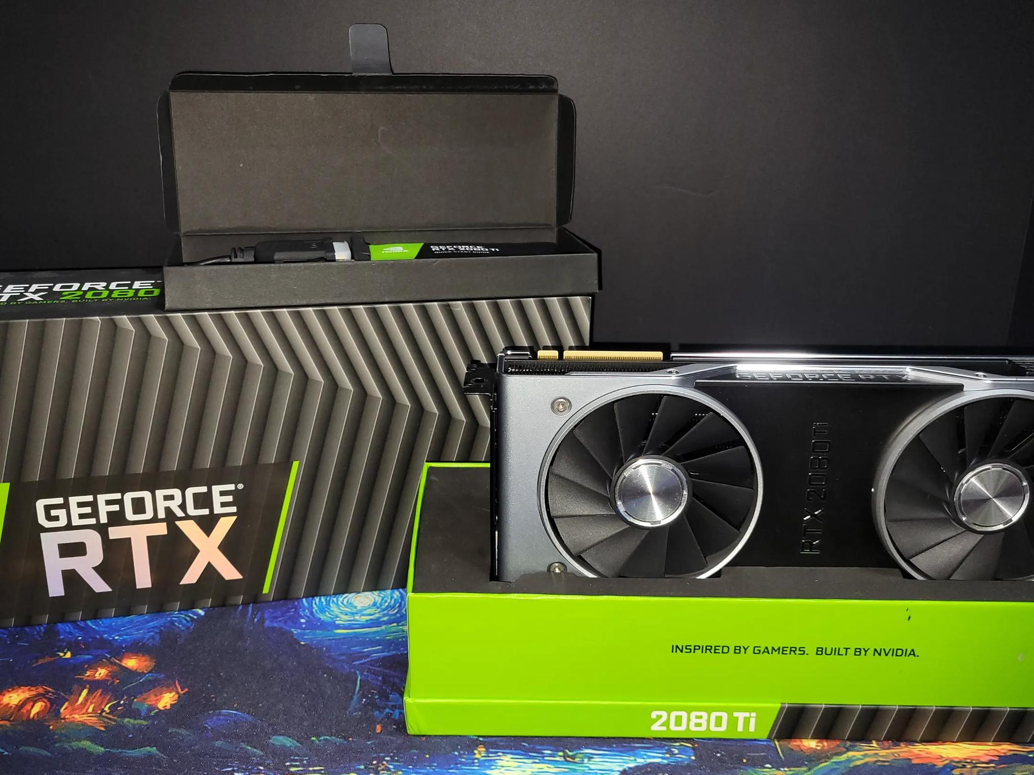 👽💥NVIDIA GeForce RTX 11GB 2080 Ti Founders Edition – Like New! Fully Cleaned & Repasted!💥👽