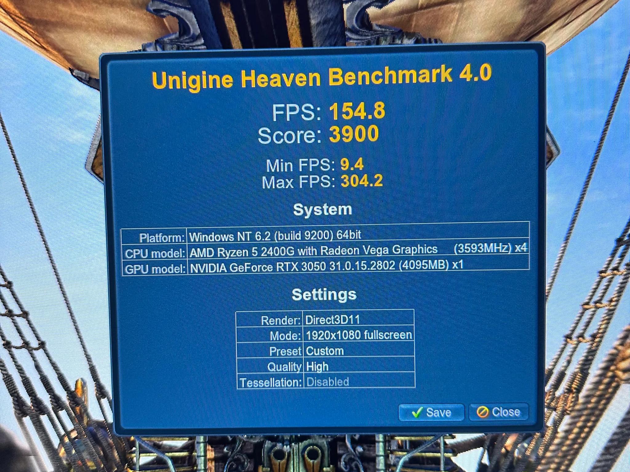 Ryzen 5 2400g/RTX 3050/16gb 3200mhz Custom Gaming PC