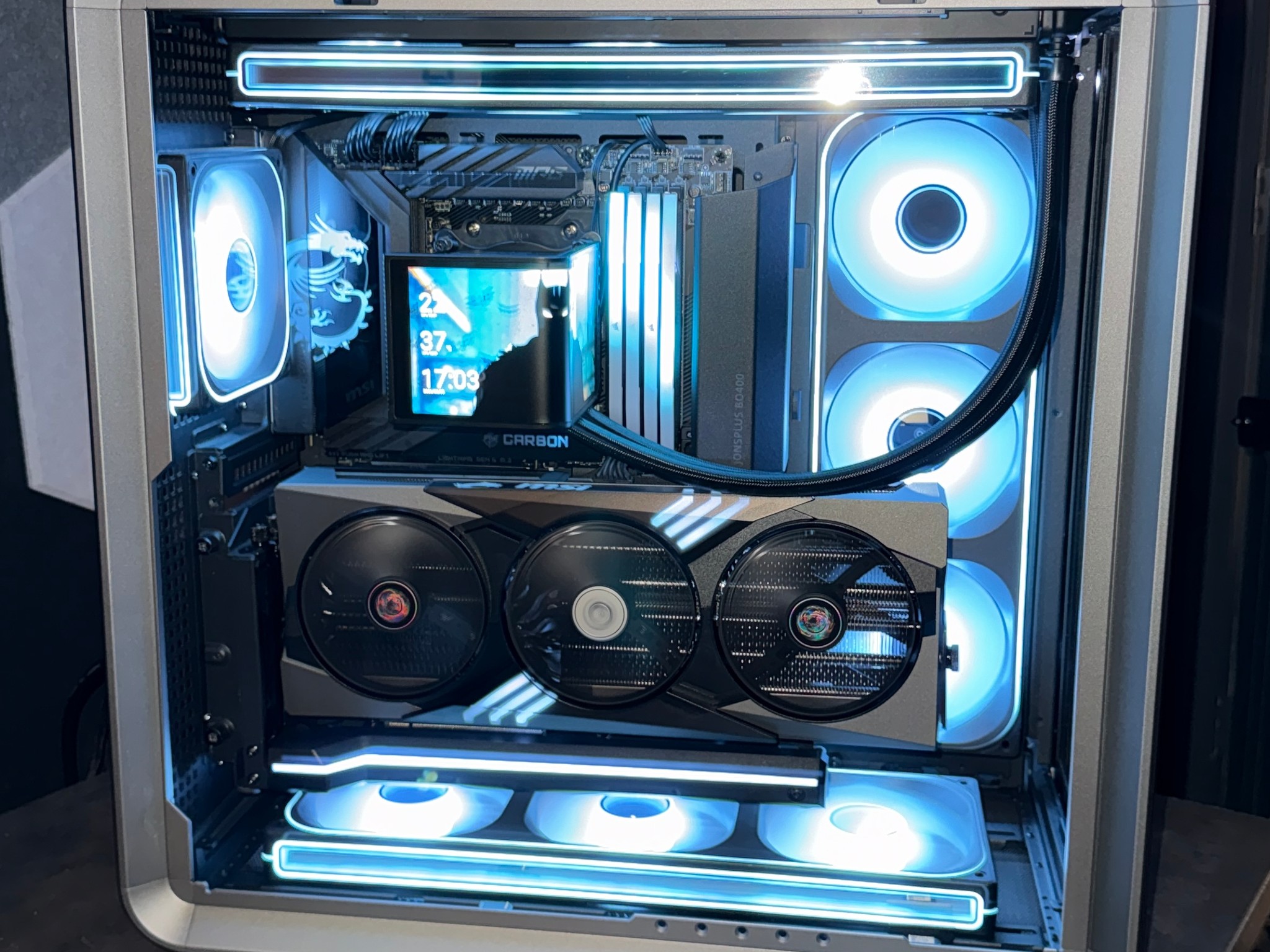 Custom MSI PRO Gaming PC|MSI RTX 5080 Gaming Trio|Ryzen 7 9800X3D|MSI 1250W PSU|4TB Gen 4 NVME SSD|