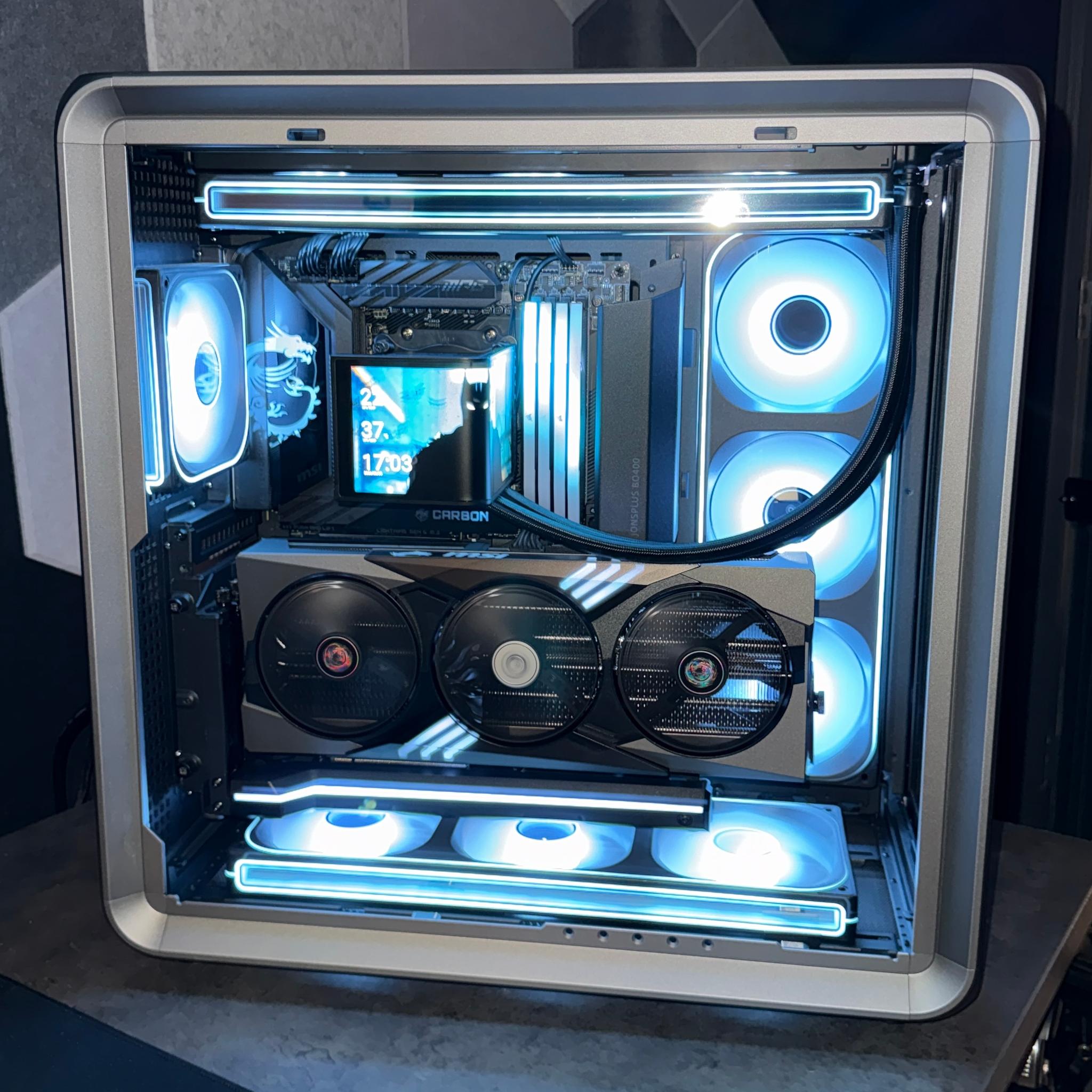 Custom MSI PRO Gaming PC|MSI RTX 5080 Gaming Trio|Ryzen 7 9800X3D|MSI 1250W PSU|4TB Gen 4 NVME SSD|