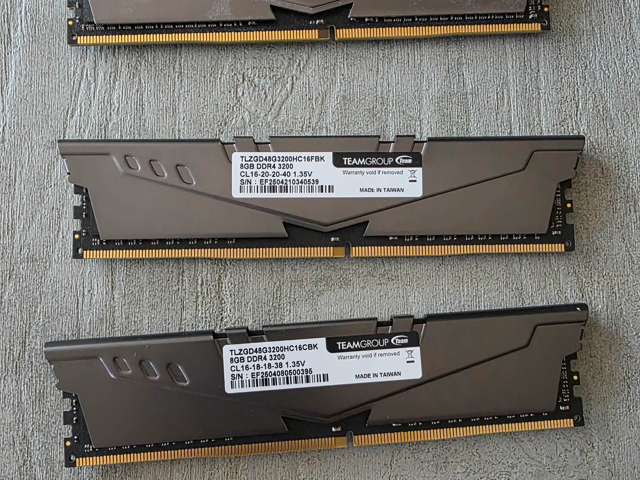 Team Group 32GB DDR4 8x4