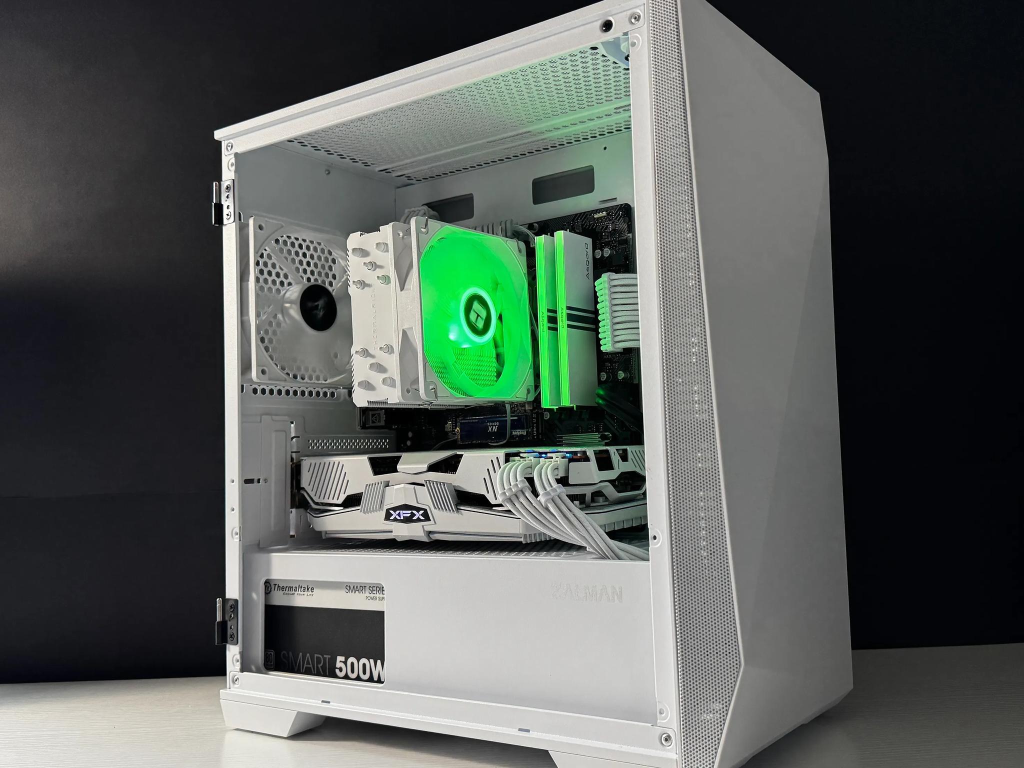 🧊GLACIER🧊 Gaming PC | AMD Ryzen 5 3600 | 16GB | RX 5700 XT | 1TB SSD | Win11 PRO | WiFi