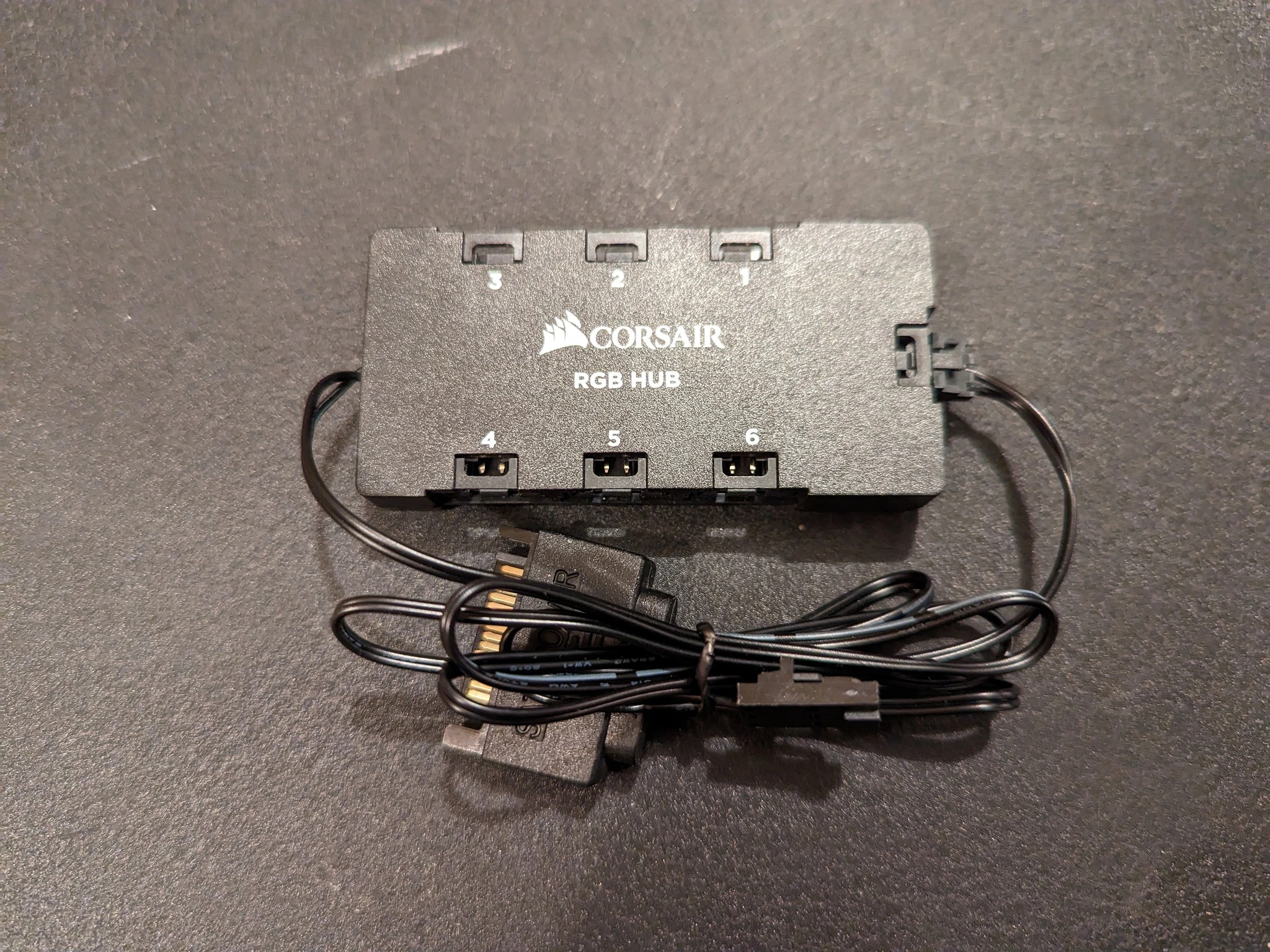 2 x Corsair LL120 RGB 120mm White RGB LED PWM Fans