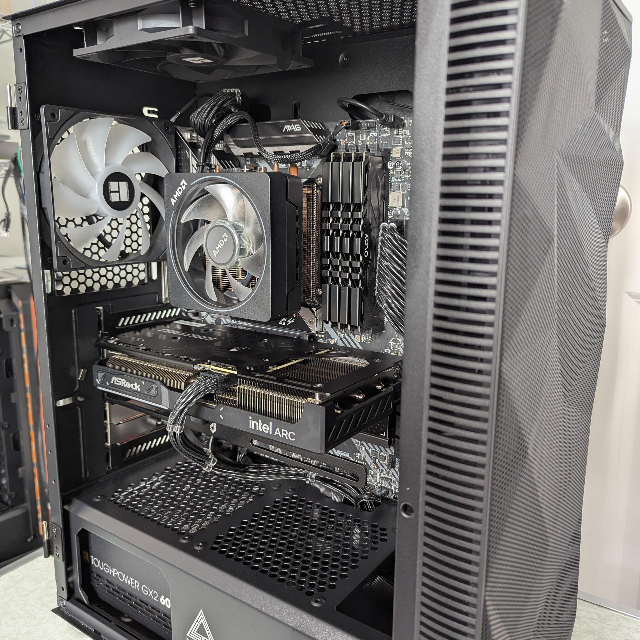 ARC B570 10GB GPU | Ryzen 7 3800X | 32GB RAM | 1TB NVMe |  RE9 Ready Gaming PC