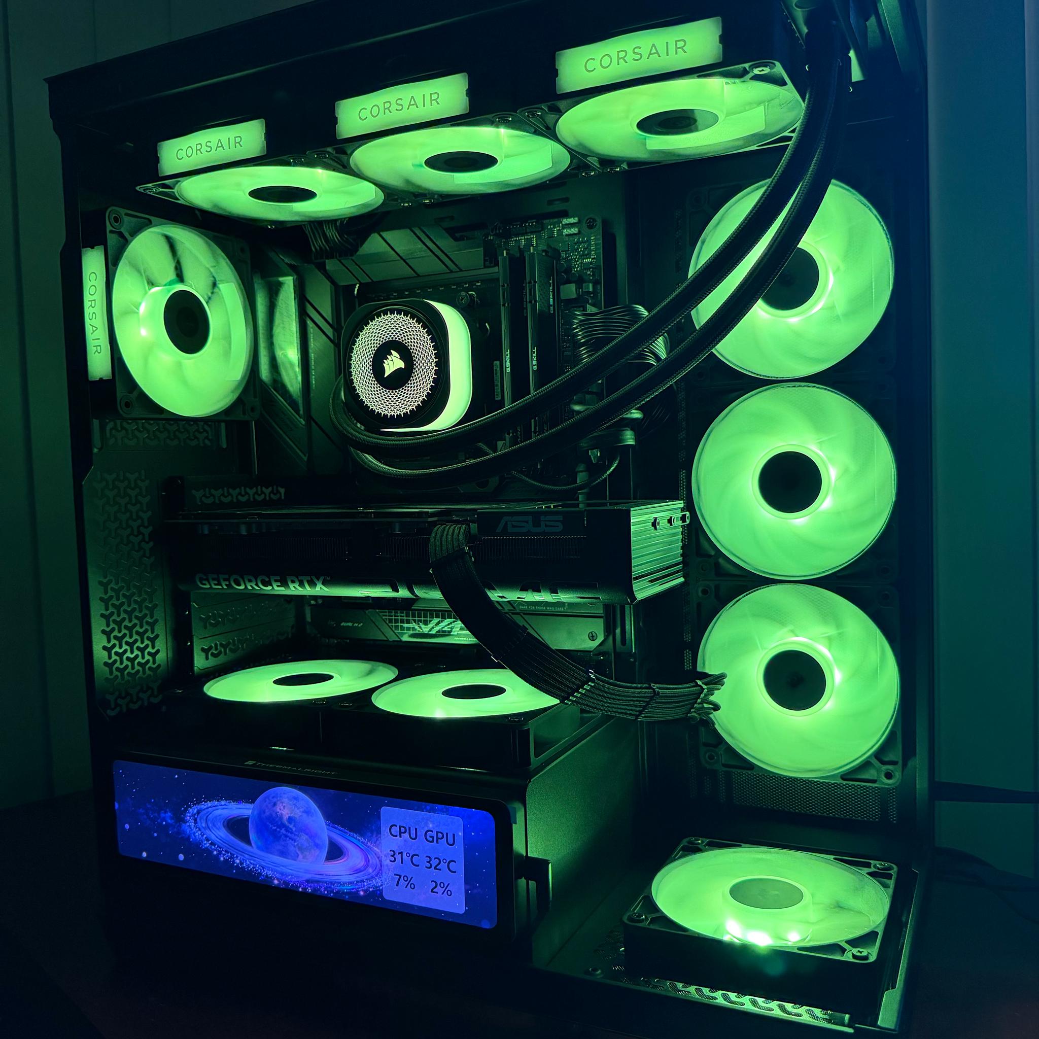 "Event Horizon" Ryzen 7 7800X3D, RTX 5070 Ti 16GB, 32GB DDR5-6000, 2TB Gen4 NVMe, 11.3" LCD Display