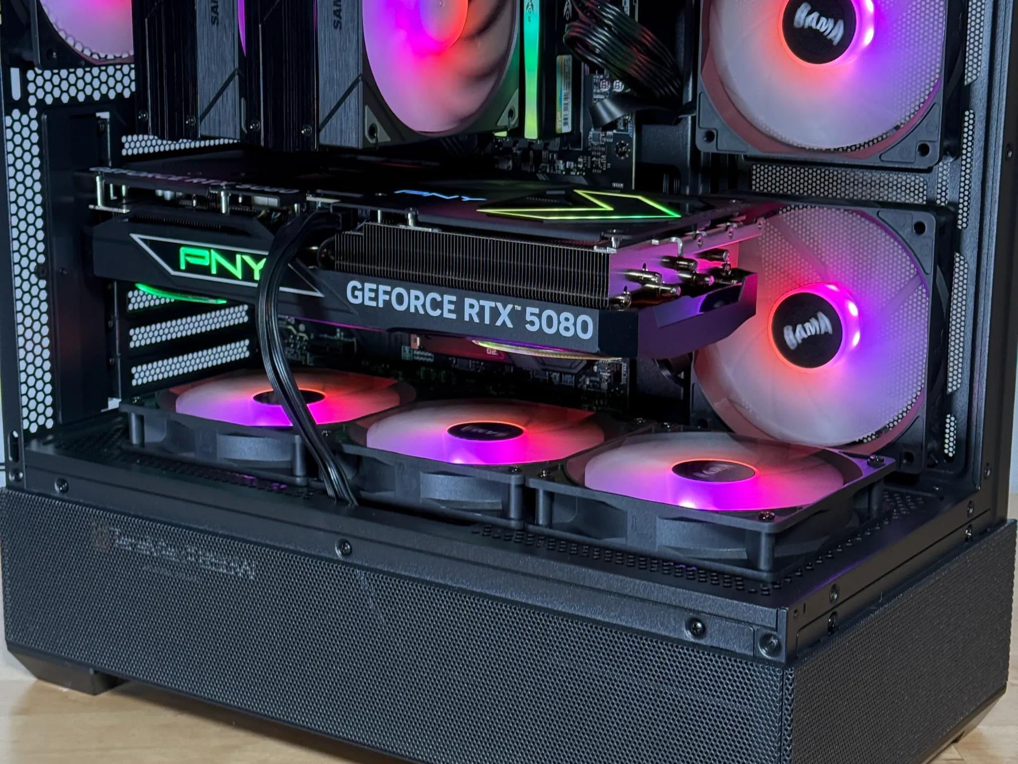 RTX 5080 Ryzen 9800X3D 64GB DDR5 4TB NVME GAMING PC