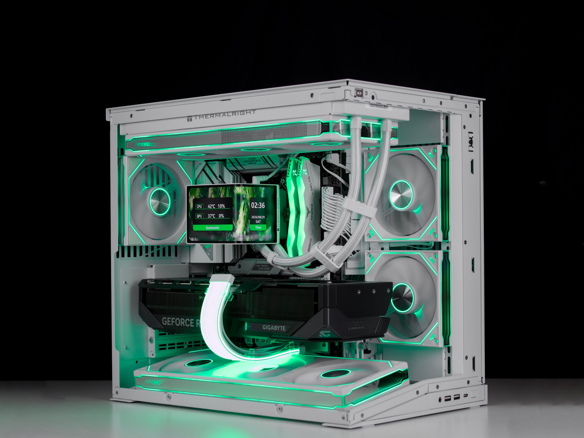 🧊⚡🗡️Polaris - 4K ULTRA PC | RTX 5080 16GB, Ryzen 9 7950X3D, 32GB RAM, 2TB SSD | LCD Display🗡️⚡🧊