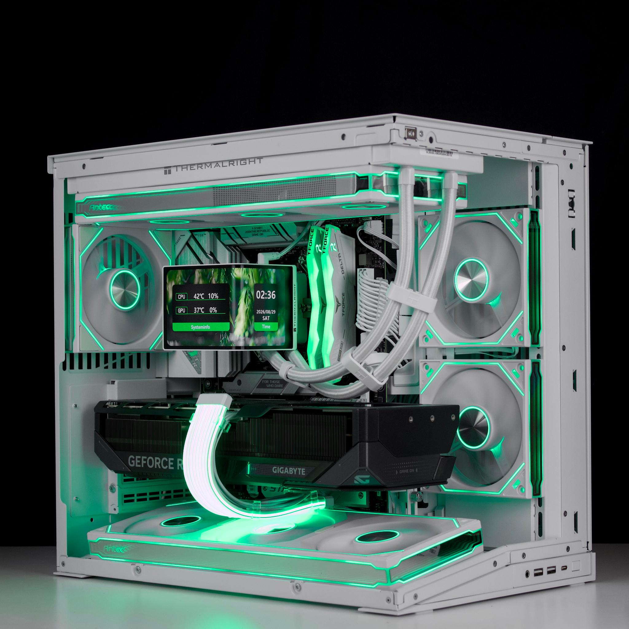 🧊⚡🗡️Polaris - 4K ULTRA PC | RTX 5080 16GB, Ryzen 9 7950X3D, 32GB RAM, 2TB SSD | LCD Display🗡️⚡🧊