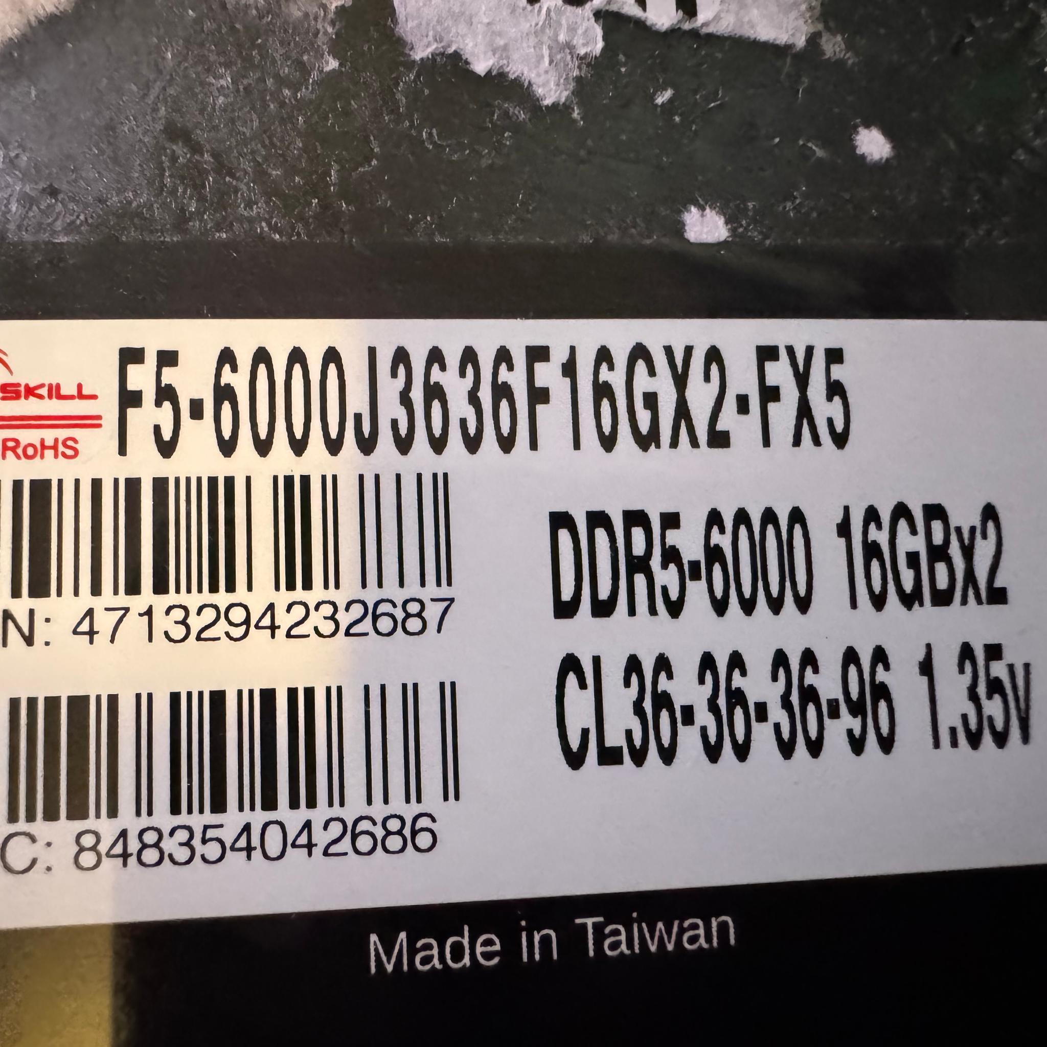 G.Skill FLare X5 DDR 5 32GB