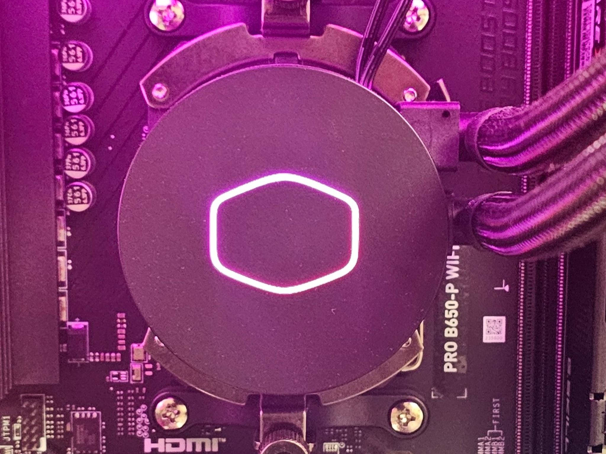 360mm AIO Cooler Master RGB CPU Liquid Cooler for AMD AM5