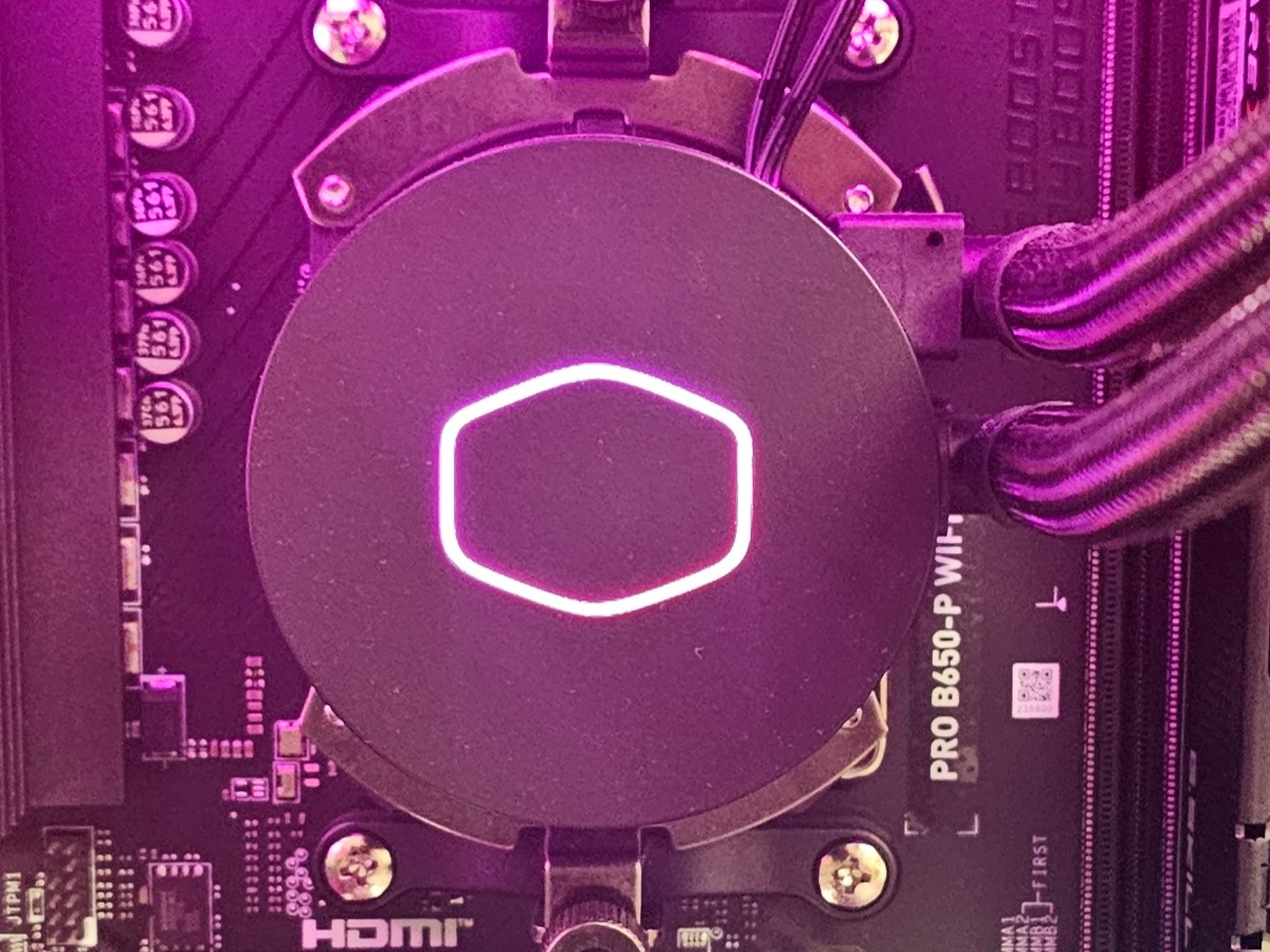 360mm AIO Cooler Master RGB CPU Liquid Cooler for AMD AM5