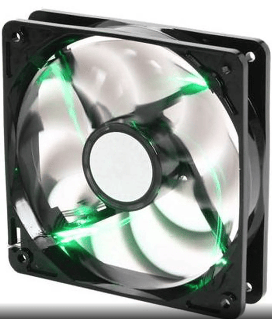 NEW COOLER MASTER “SickleFlow” 120mm (GREEN LED) Computer Case Fans (SET OF 3)