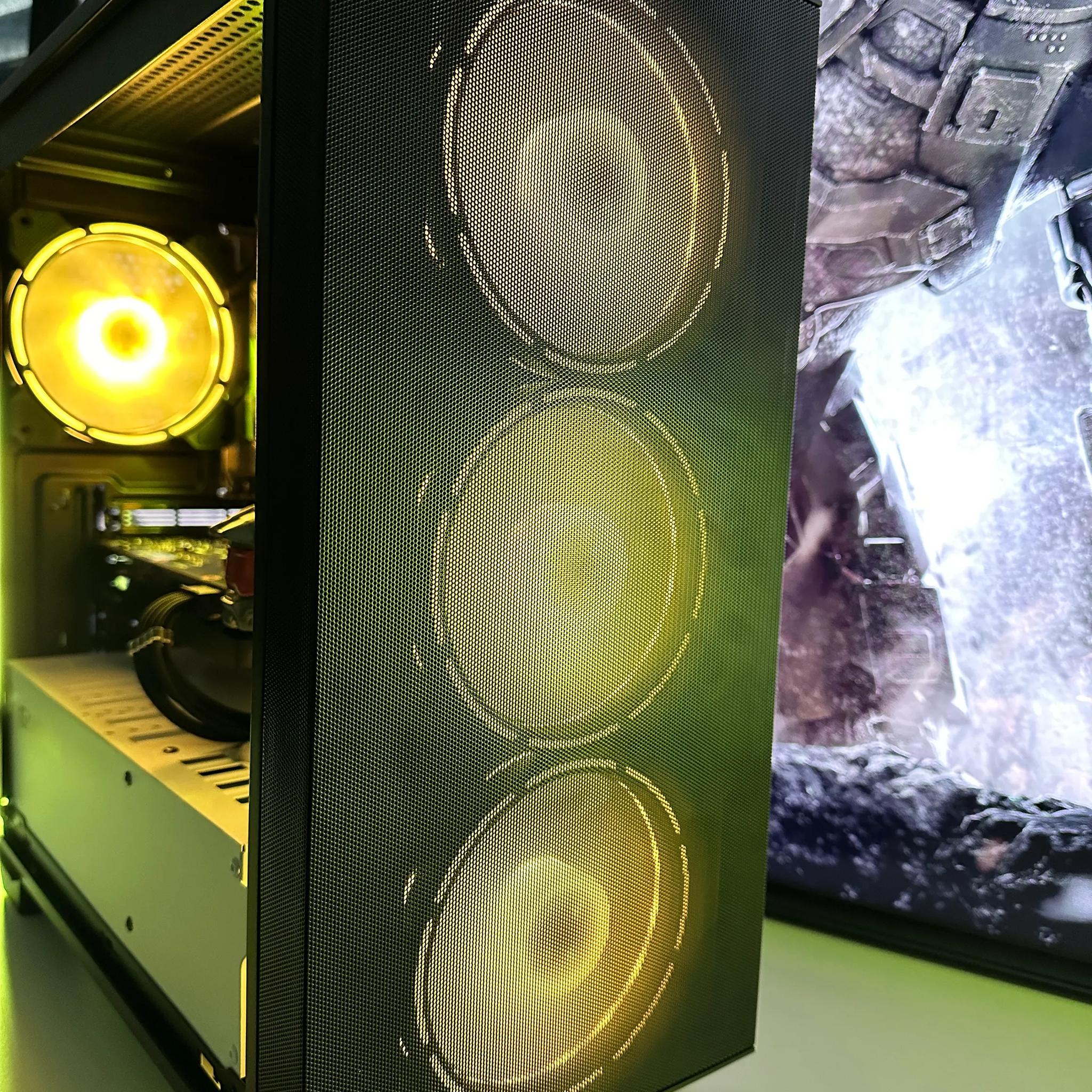 🔋😇Halo Mark VII🔋😇||Gaming PC-AMD RX 6600 8GB-AMD Ryzen 5 5500 6 core-16GB DDR4 RAM-512GB SSD