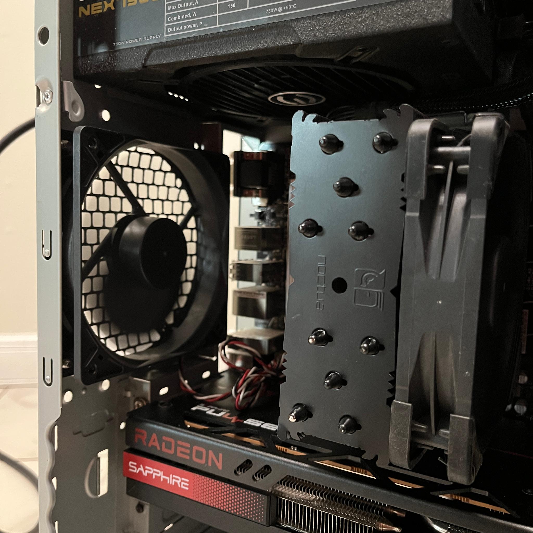 AMD RX 7800 XT 16GB, AMD Ryzen 5 7600x, 16GB RAM, 1TB SSD - High FPS Office Gaming PC w/ Wi-Fi & BT