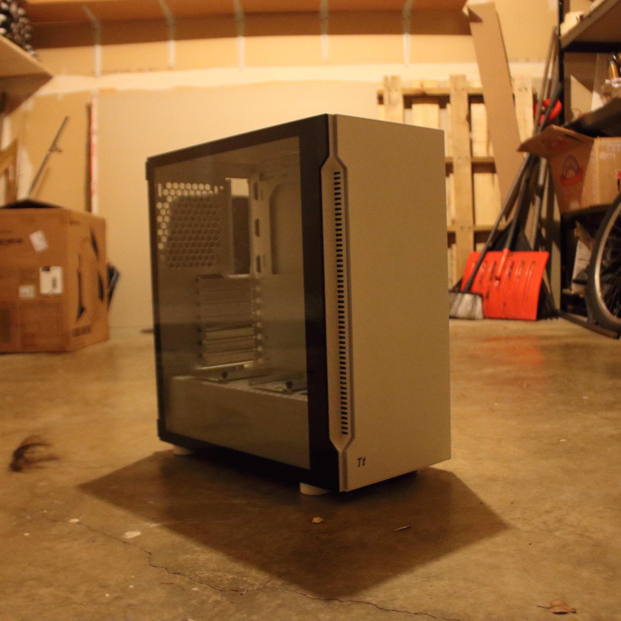 Thermaltake H200 Tempered Glass Snow Edition RGB Mid Tower PC Case