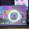 BNIB Cooler Master 240L Core 240mm White AIO Cooler