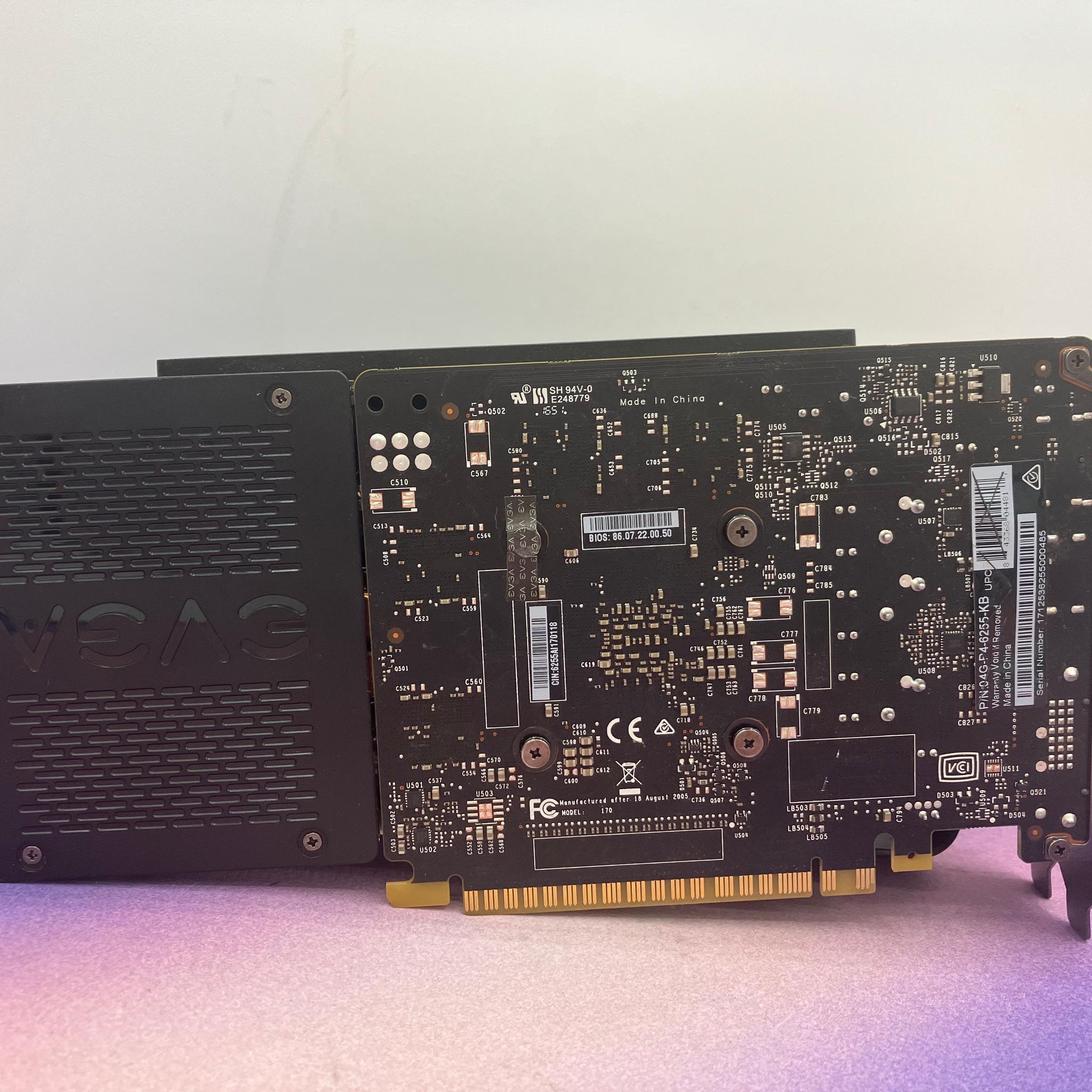 EVGA SSC GAMING ACX 3.0 GeForce GTX 1050 Ti