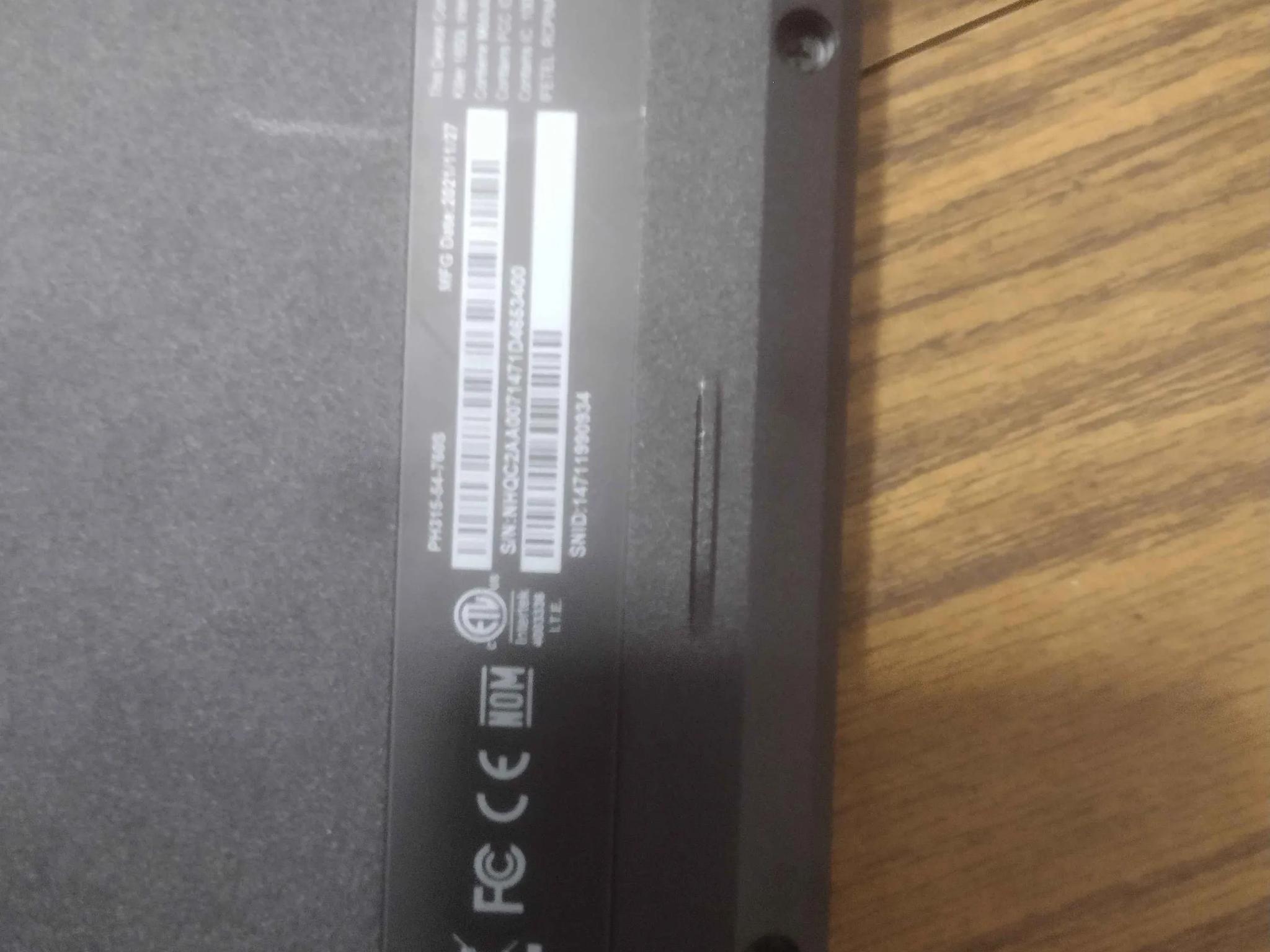 Acer Predator Helios 300 Laptop