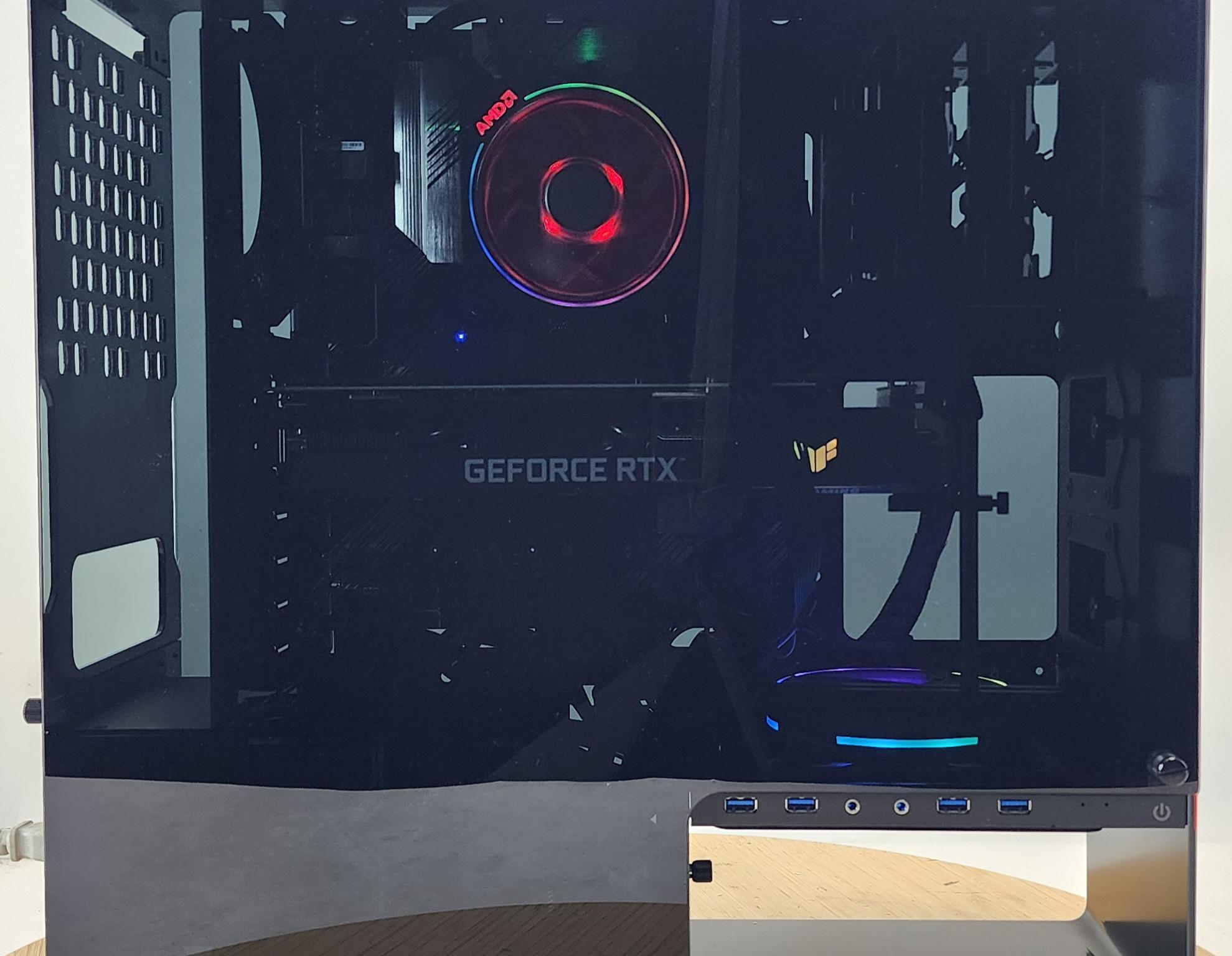 Gaming PC Ryzen 7 5800XT 16GB RAM 1TB SSD RTX 3060 Ti 8GB Windows 11 Computer