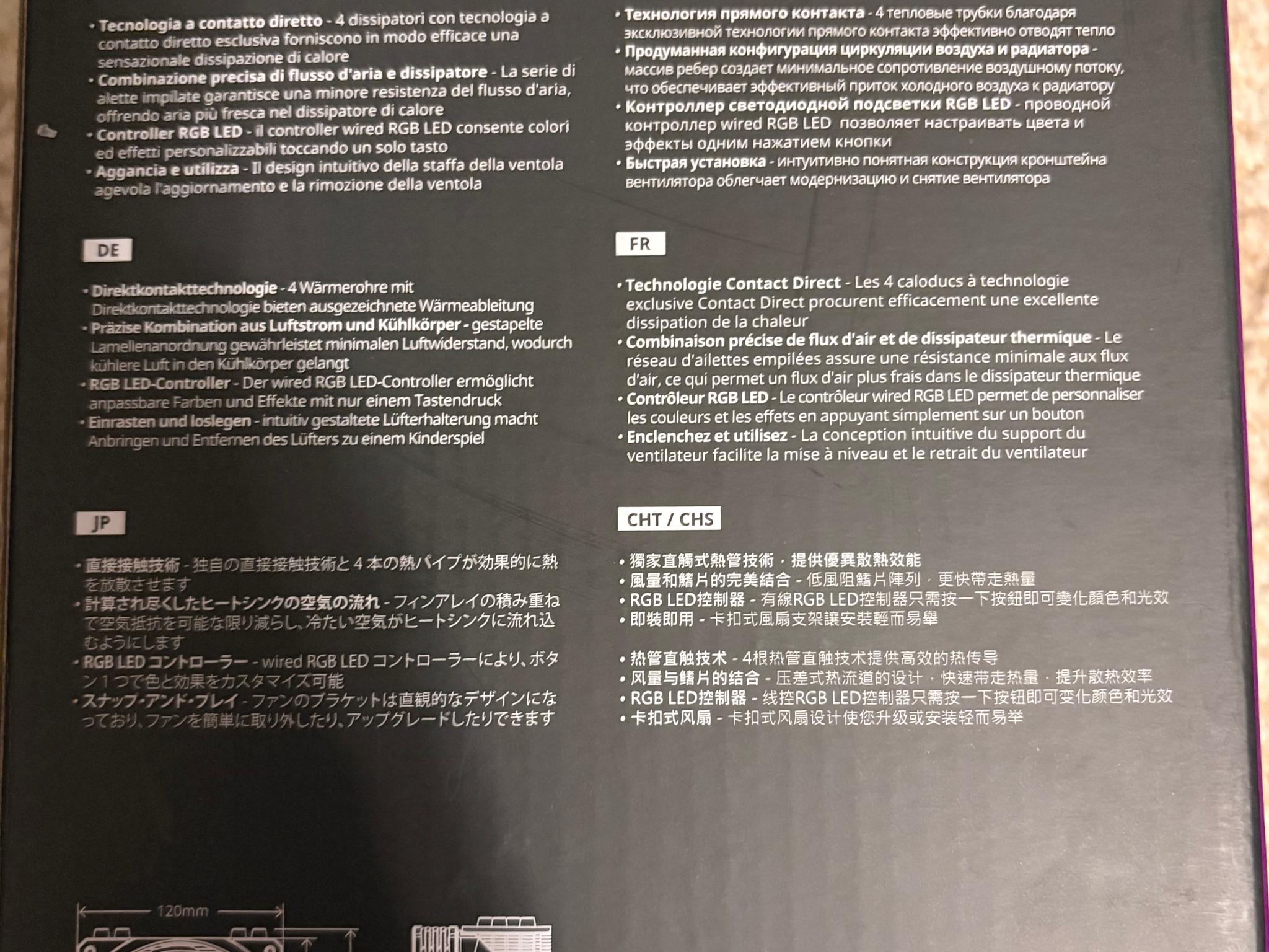 Cooler Master Hyper 212 RGB Black Edition