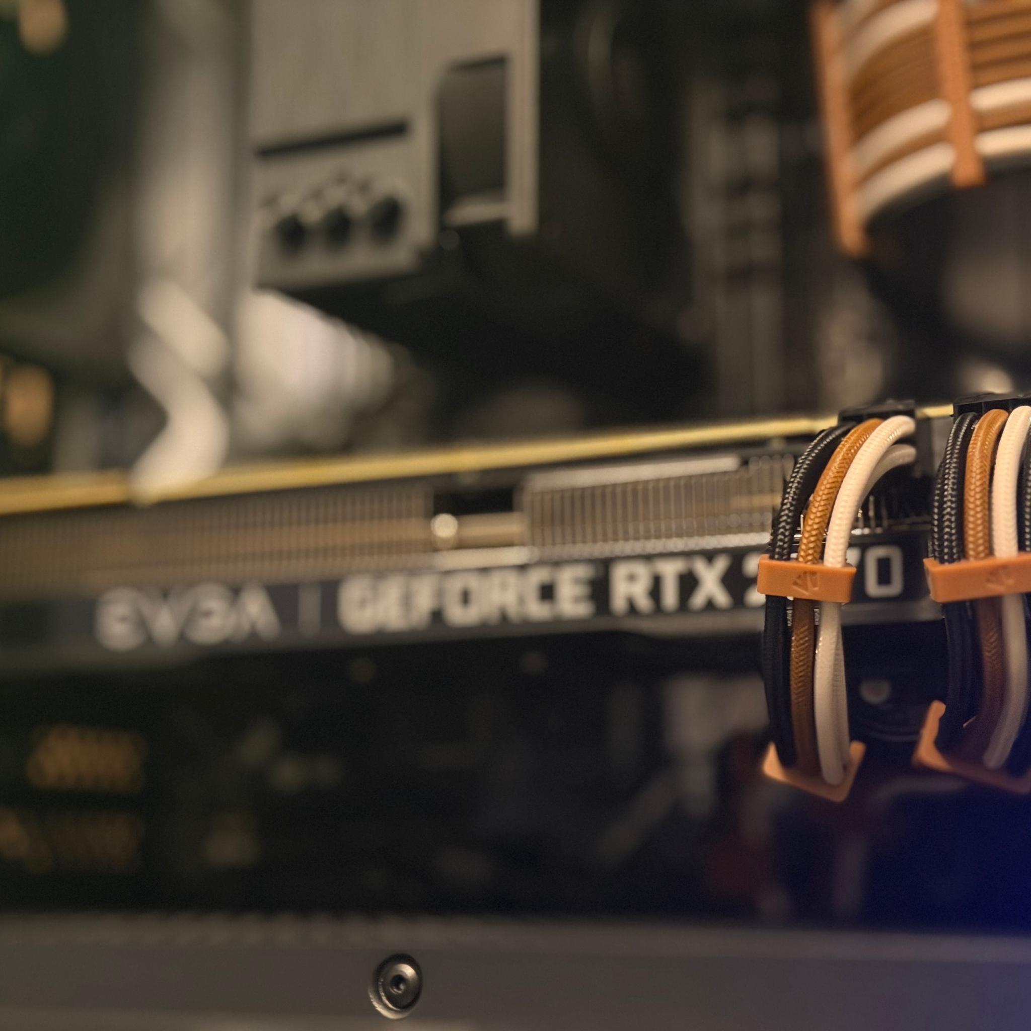 🌲 Clean & Modern Cypress Build | RTX 2070 Super | i3-13100F | 16GB DDR4 | 2TB NVMe | MicroATX