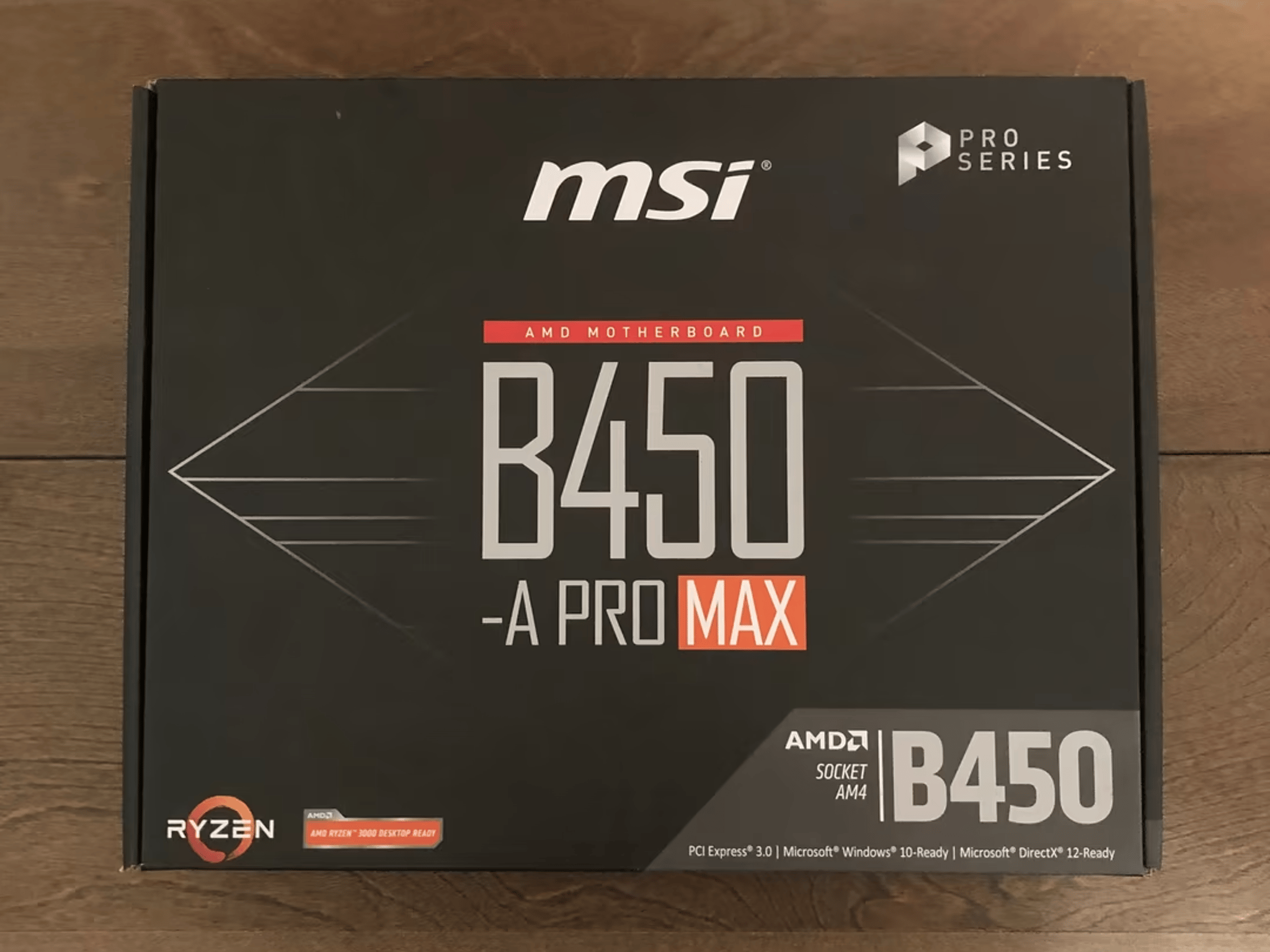 MSI B450-A PRO MAX ATX AM4 Motherboard