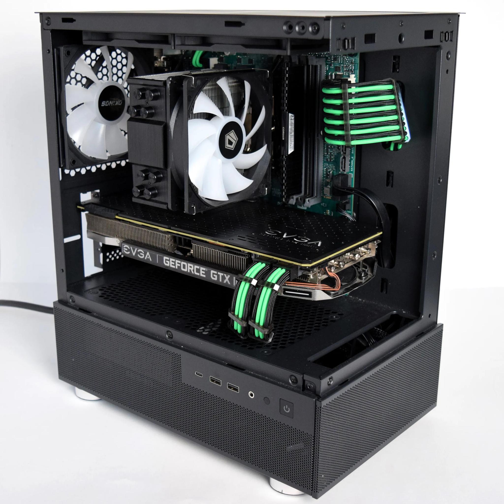 Fresh Build! Intel i7 7700 | GTX 1080ti 11GB | 16gb Ram | 512 GB Storage | Okinos 3 Fish Tank Case