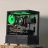 FREE SHIP 🖤🌈 Black RGB Gaming PC | RTX 2070 Super | Ryzen 5 5500 | 500 GB NVME | 16 GB DDR4 🌈🖤