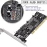 Sil3114 PCI SATA RAID Controller Card - 4 Port   1.5Gbps FOUR HARD DRIVE support / NAS