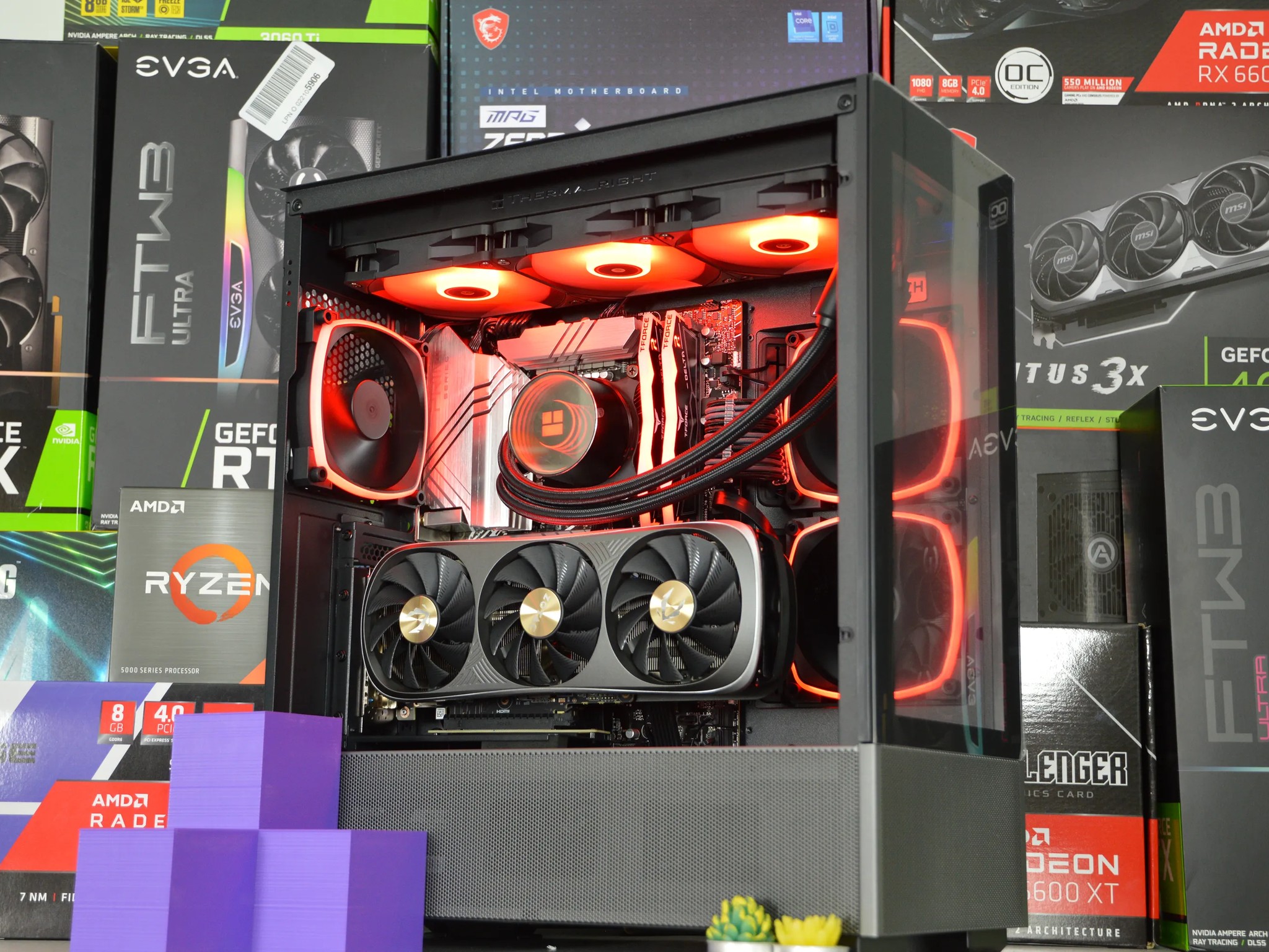 🏆👑| RTX 4070Ti 12GB| INTEL i9-13900K | 32 GB DDR5 RAM | 2TB NVME SSD | Golden Bling |