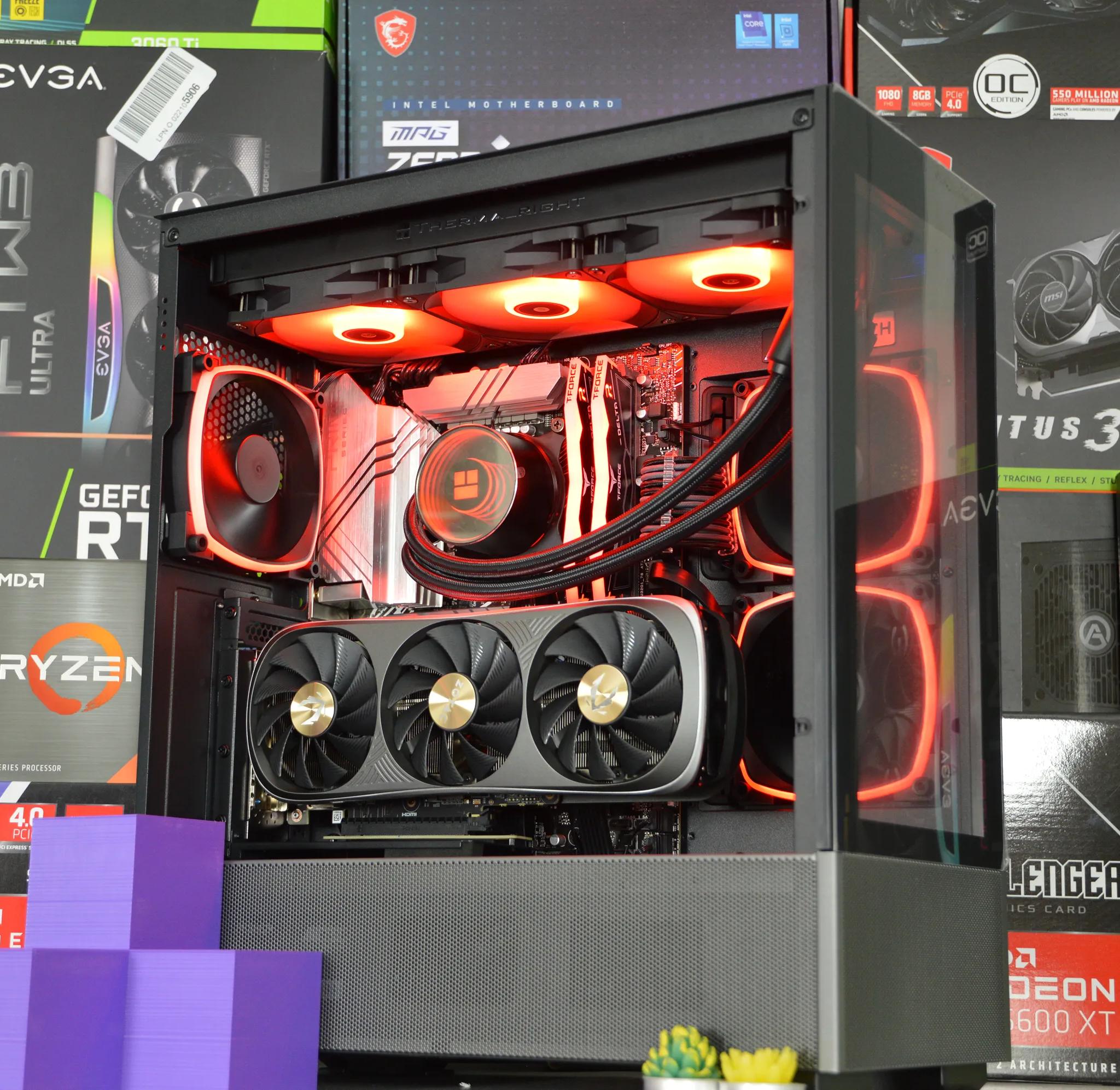🏆👑| RTX 4070Ti 12GB| INTEL i9-13900K | 32 GB DDR5 RAM | 2TB NVME SSD | Golden Bling |