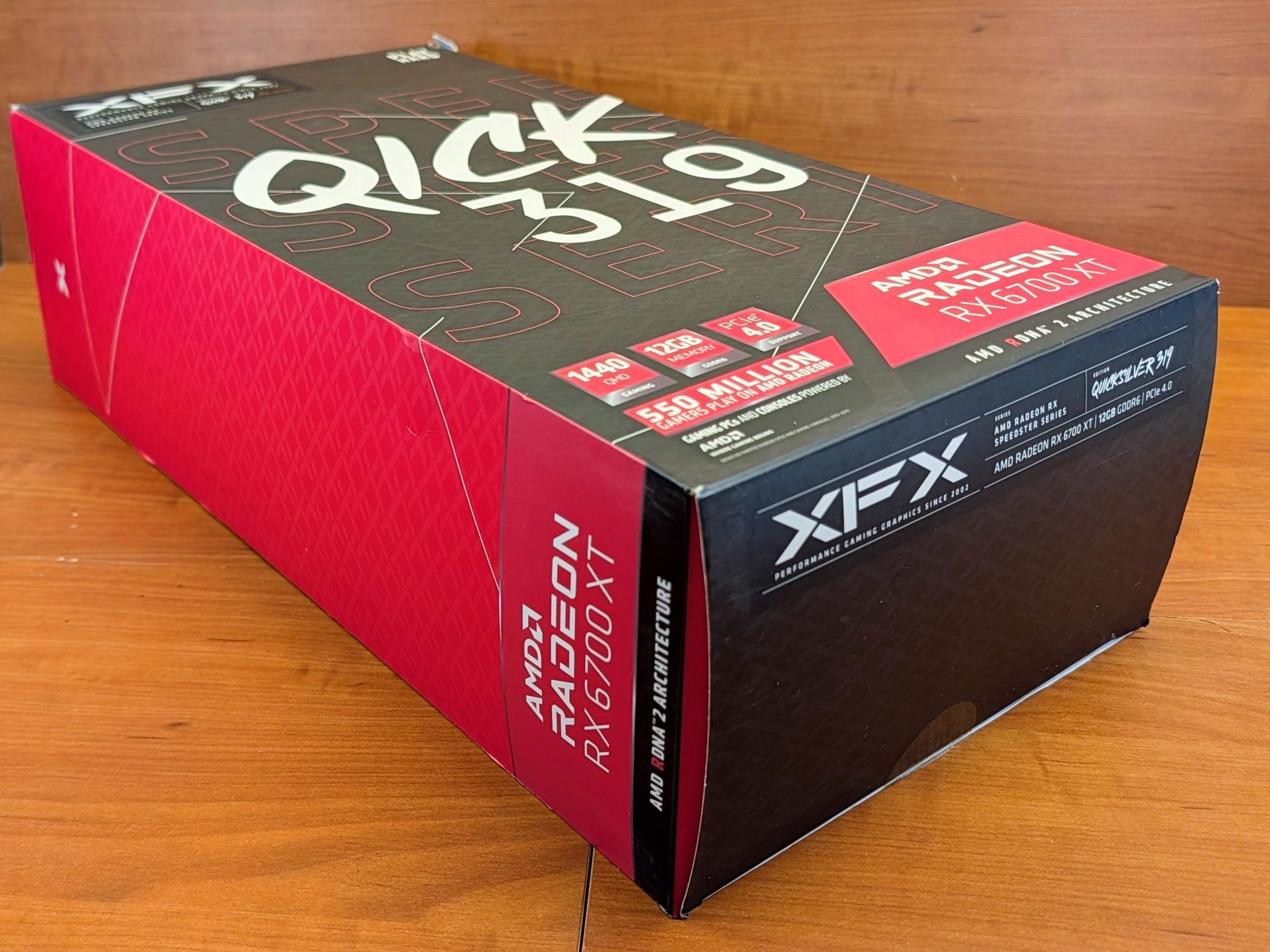 XFX Speedster QICK 319 BLACK RX 6700 XT Graphics Card GPU